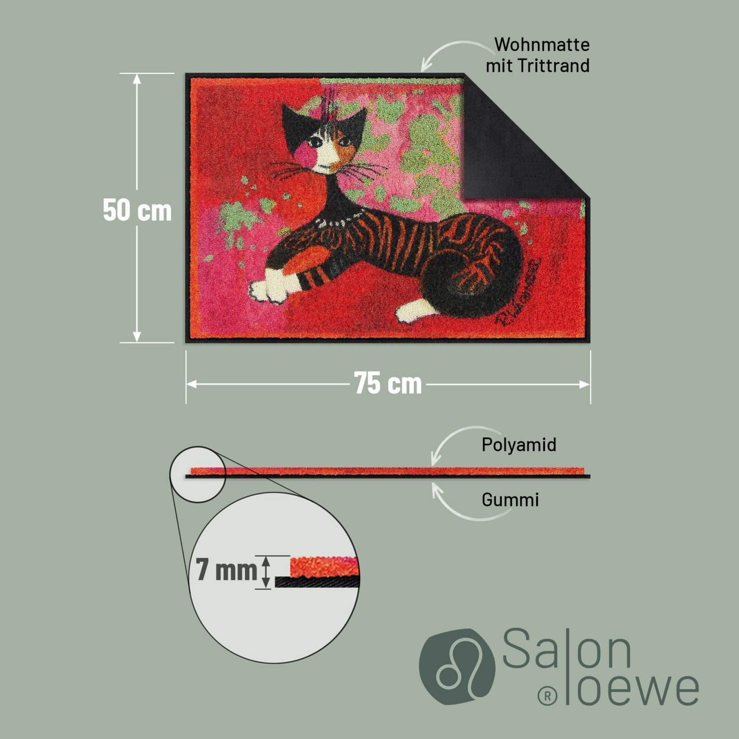 salonloewe-rosina-eingangsmatte-50-x-75-cm-waschbare-schmutzfangmatte-f-r-flur-u image 3
