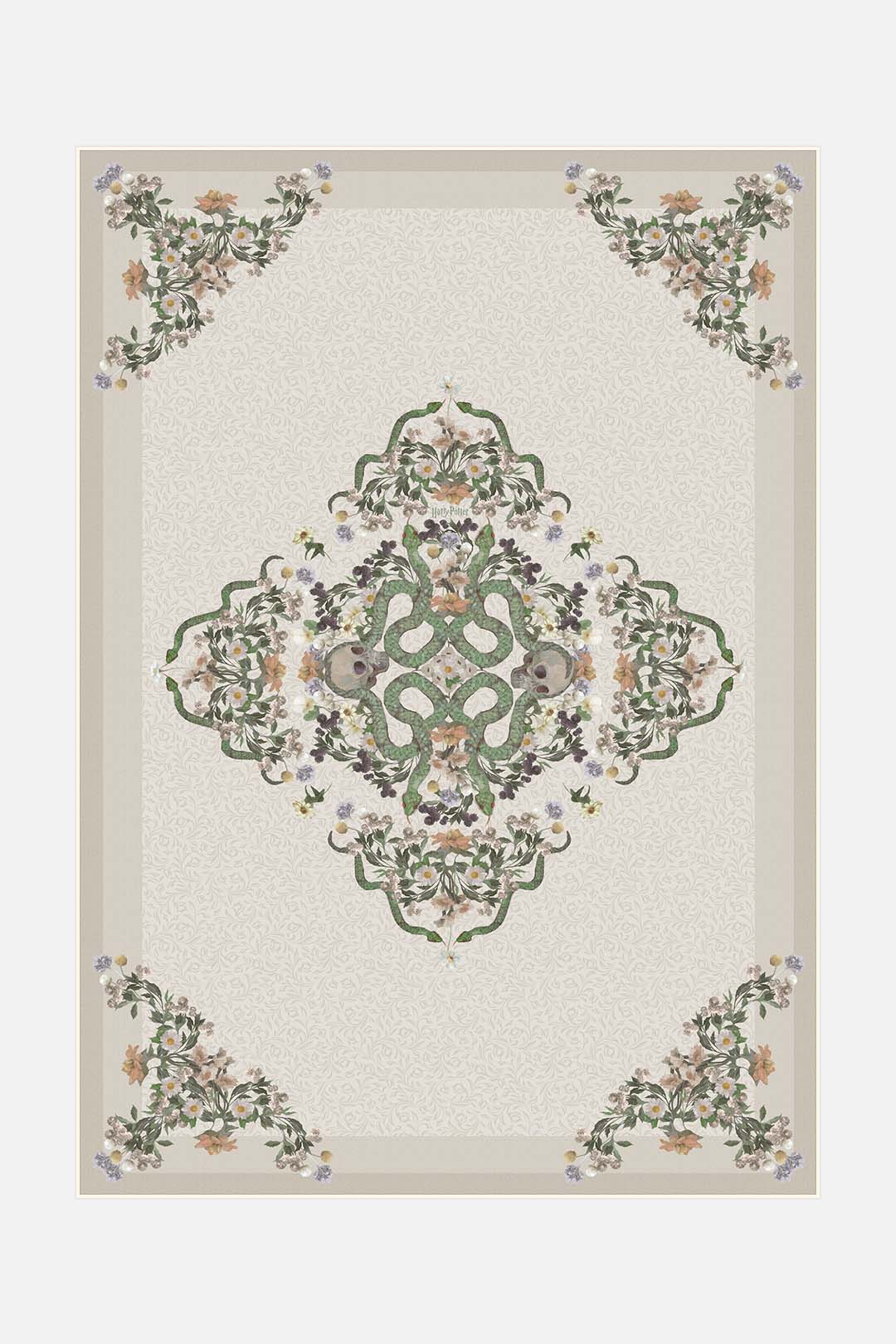 teppana-harry-potter-schlangen-sand-waschbarer-teppich image 1
