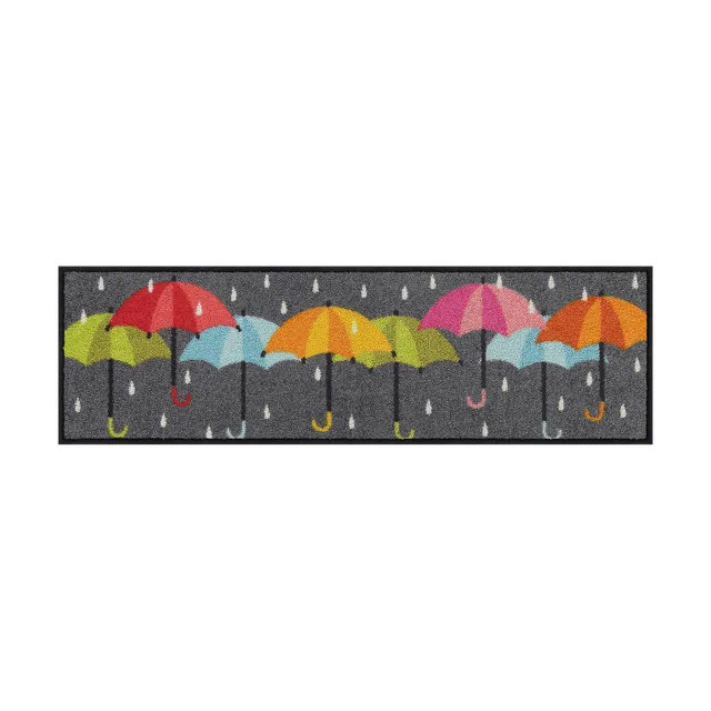 salonloewe-raindance-eingangsmatte-30-x-100-cm-waschbare-fu-matte-mit-regenschir image 1