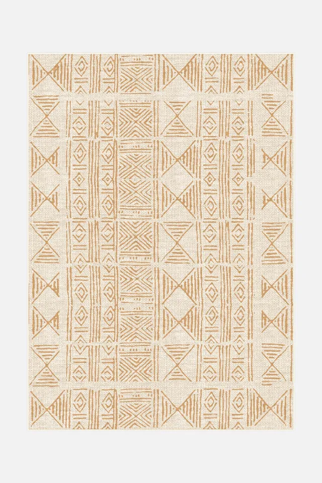 teppana-antik-mond-teppich-waschbarer-wohnteppich-im-marokkanischen-boho-design- image 1
