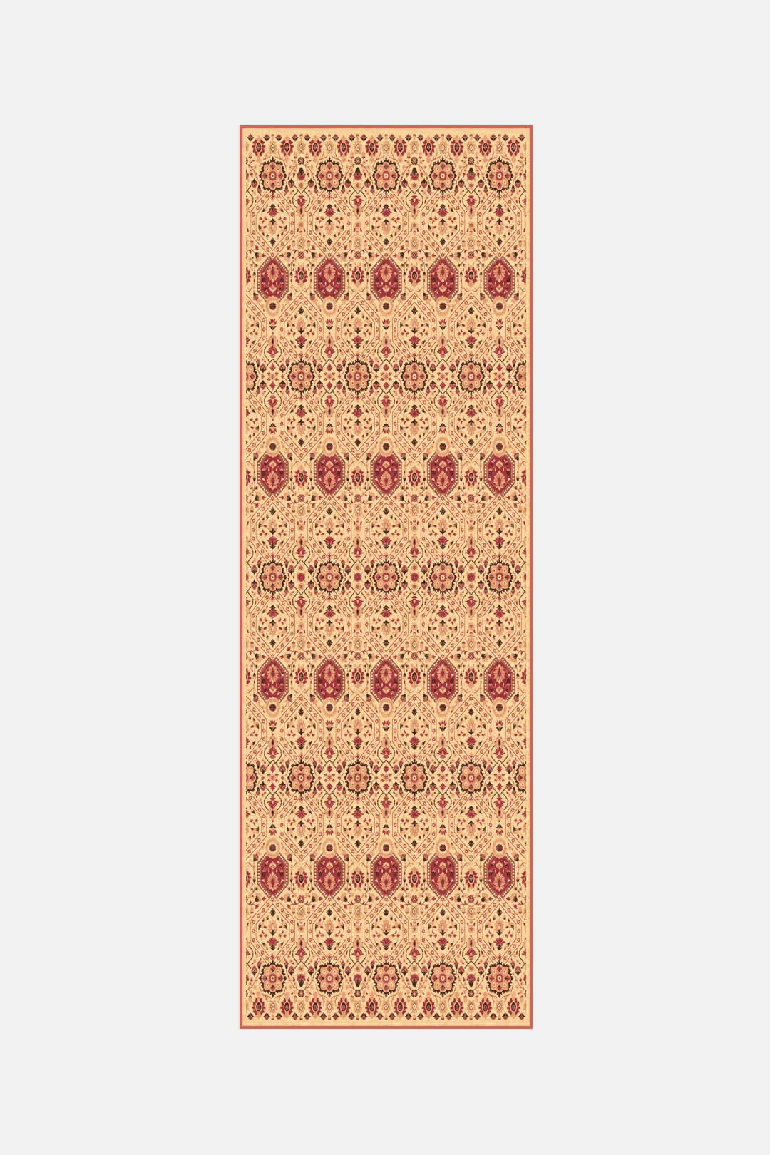 teppana-hangi-orange-teppich-waschbarer-indoor-teppich-gelb-orange-floral-inkl-r image 5