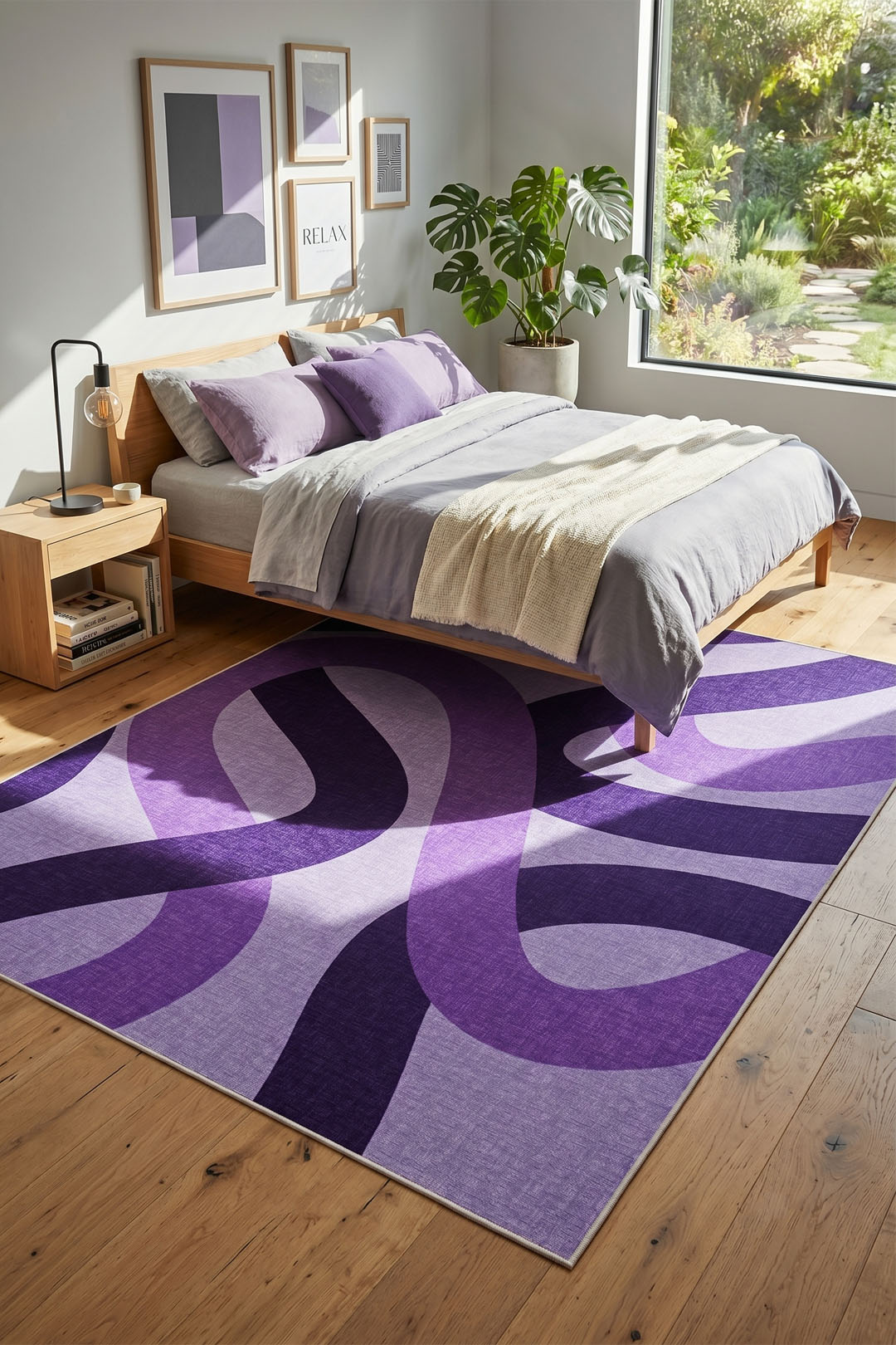 teppana-roxy-flieder-teppich-waschbarer-indoor-teppich-modern-inkl-rutschfester- image 4