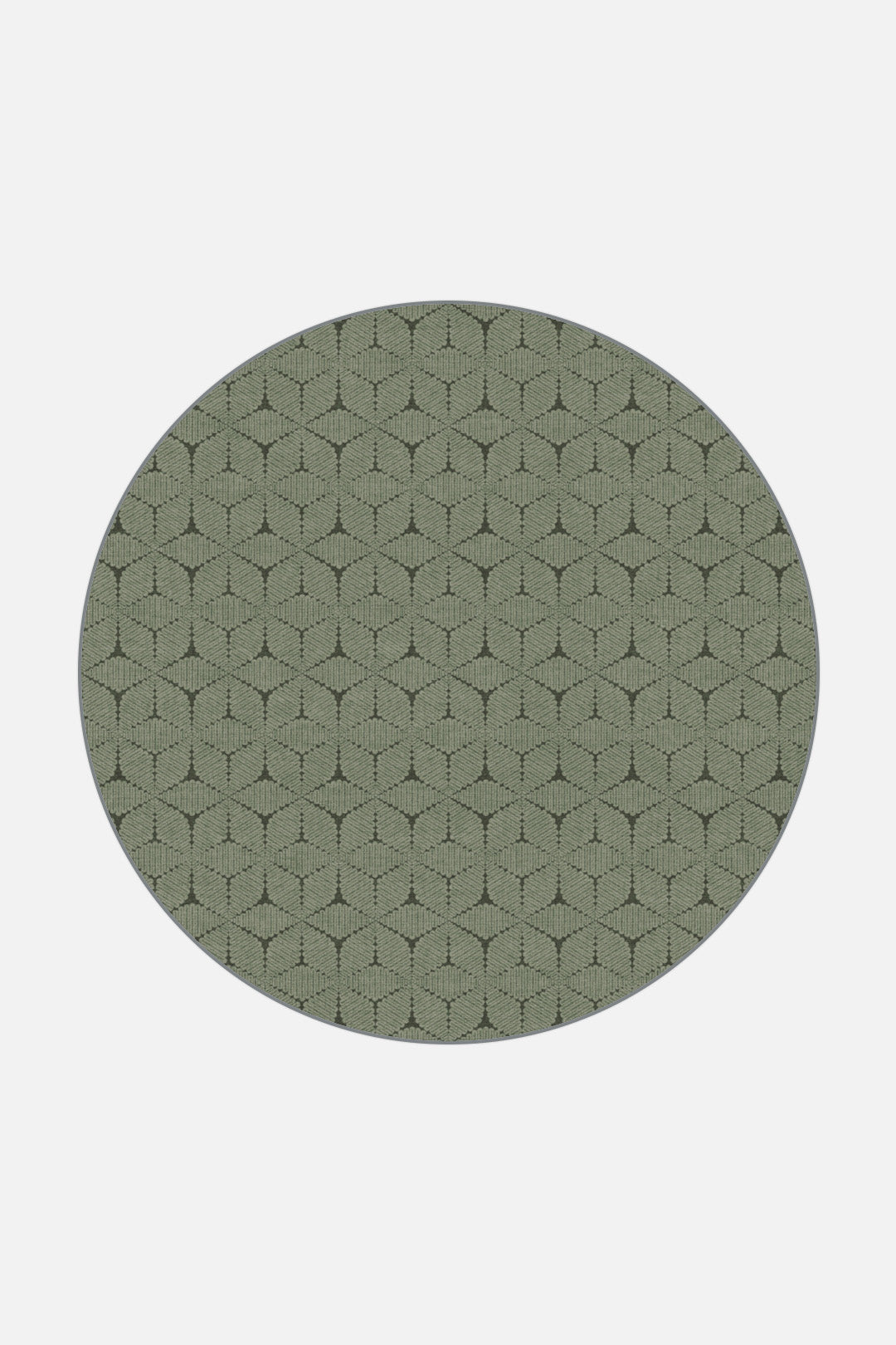 teppana-flockentanz-salbei-teppich-moderner-waschbarer-teppich-in-gr-n-mit-geome image 8