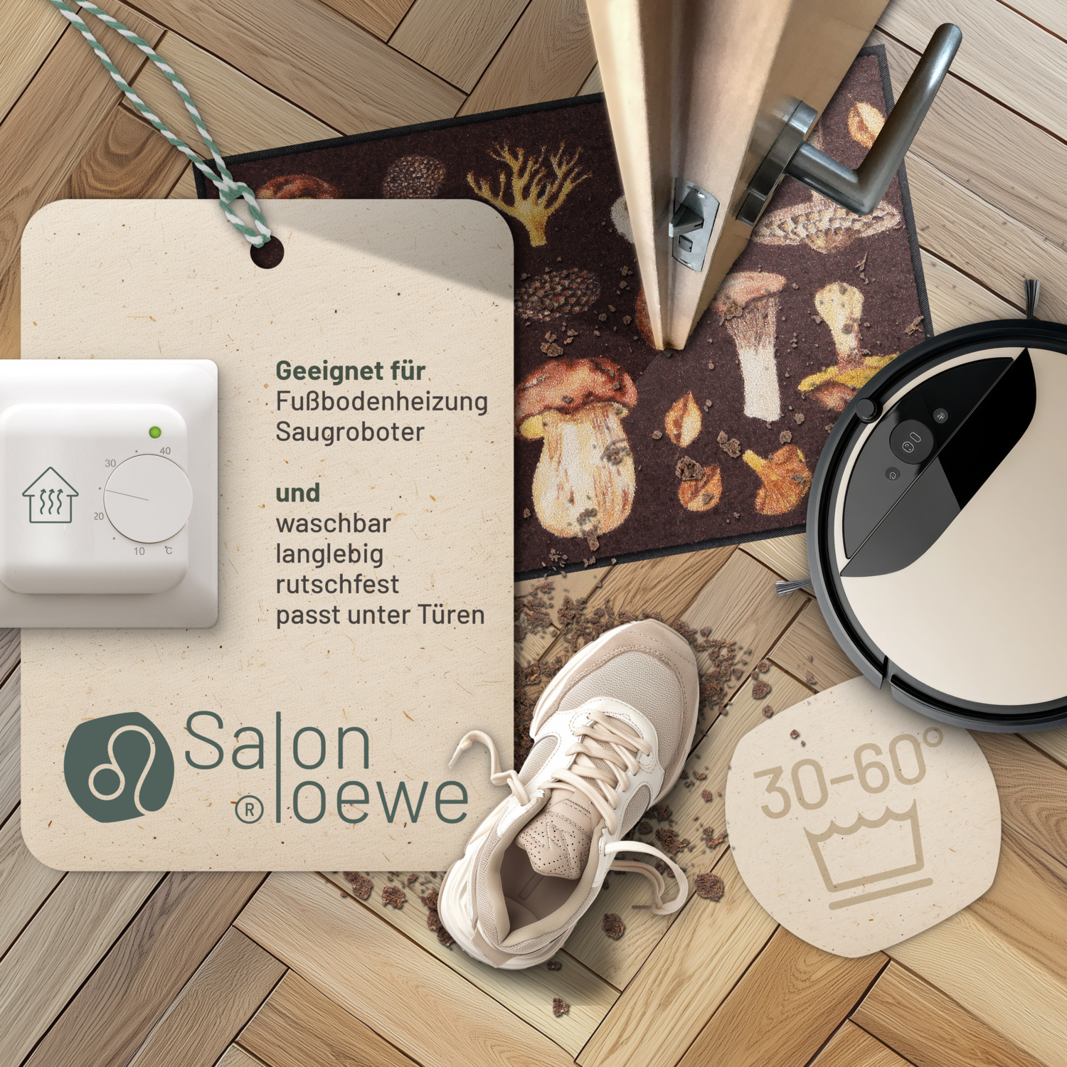 salonloewe-mushroom-time-eingangsmatte-50-x-75-cm-herbstliches-pilzmotiv image 3