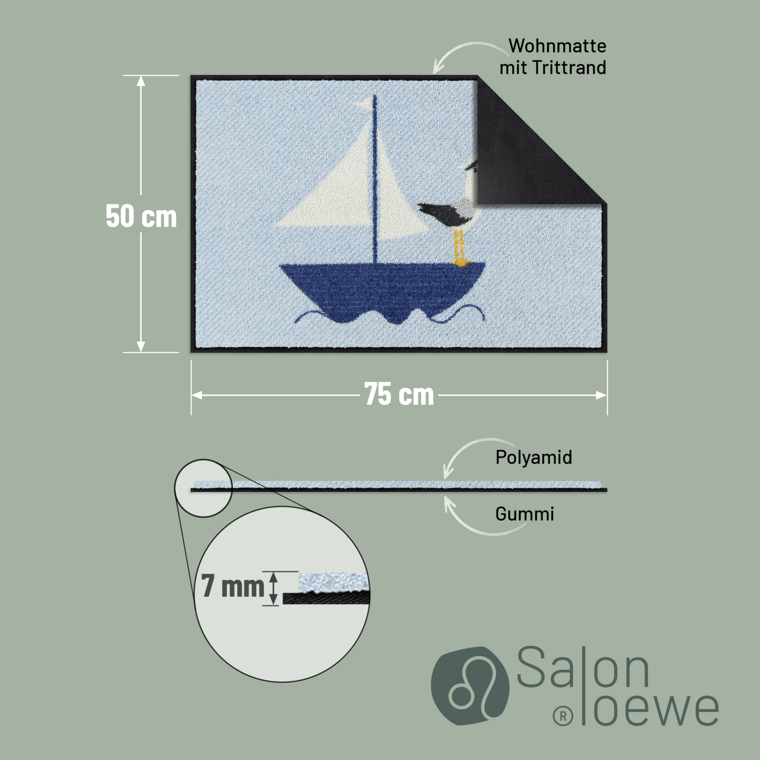 salonloewe-captain-jonas-eingangsmatte-50-x-75-cm-maritime-fu-matte-mit-segelboo image 4