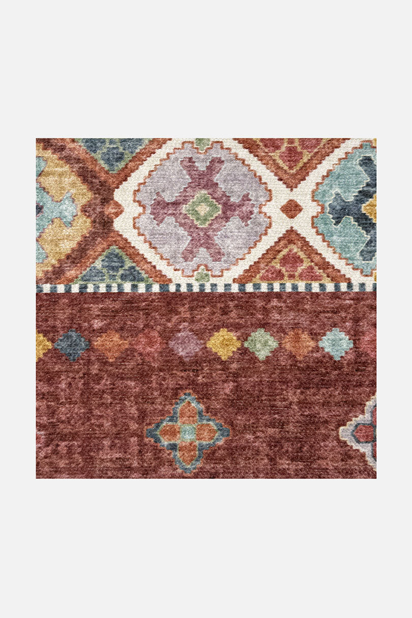 teppana-leila-ziegel-teppich-waschbarer-boho-teppich image 7