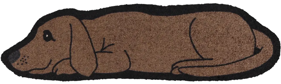 salonloewe-shape-dog-minimatte-27-x-100-cm-schmutzfangmatte-in-hundform image 1