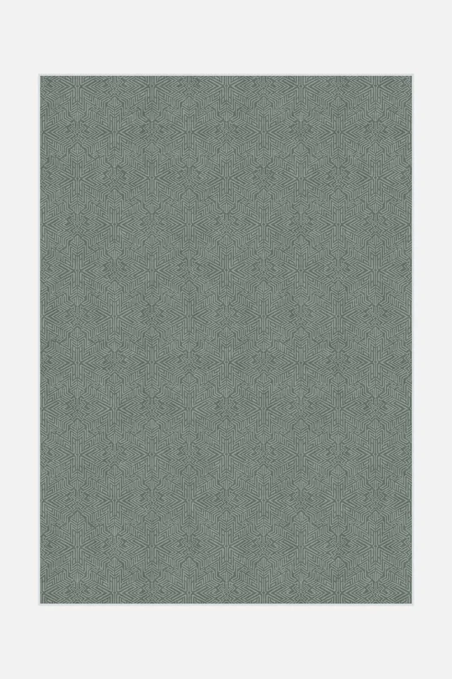 teppana-schneeflocke-tanne-teppich-waschbarer-weihnachts-teppich-mit-tannen-und- image 1