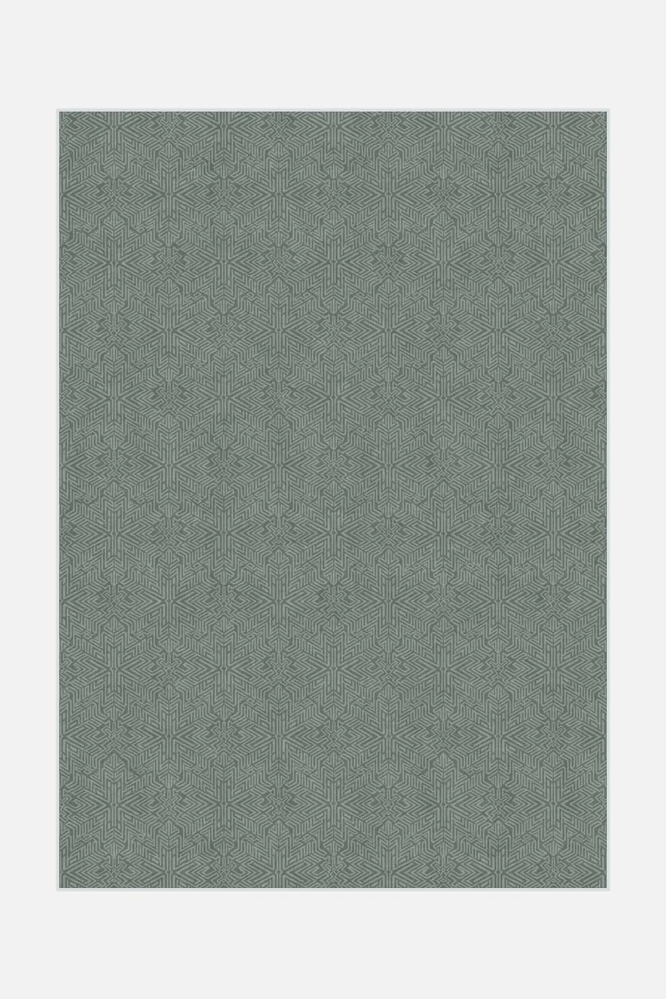 teppana-schneeflocke-tanne-teppich-waschbarer-weihnachts-teppich-mit-tannen-und- image 1