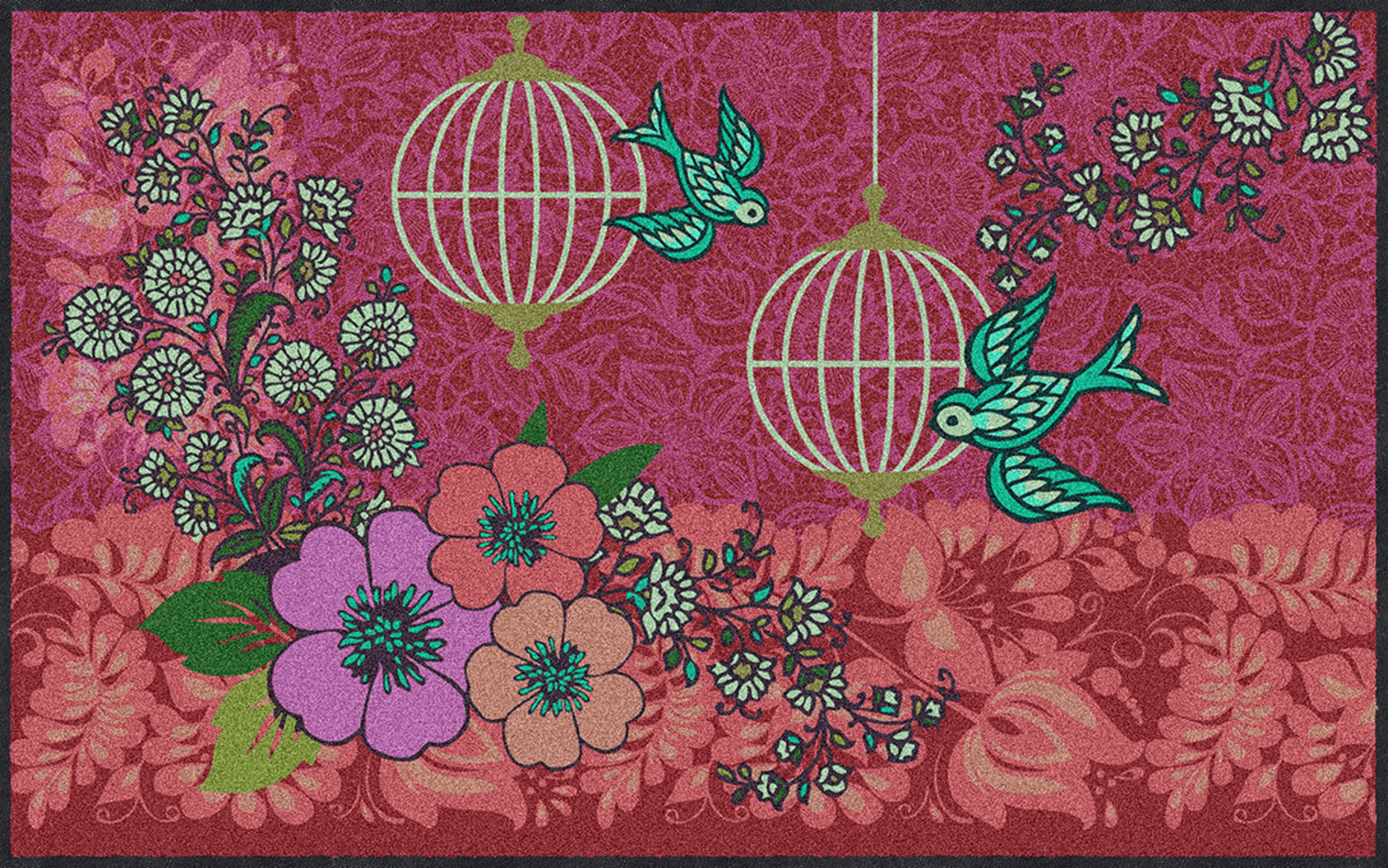 salonloewe-swallows-teppich-75-x-120-cm-schwalbenmuster-modern-wohnzimmer image 1