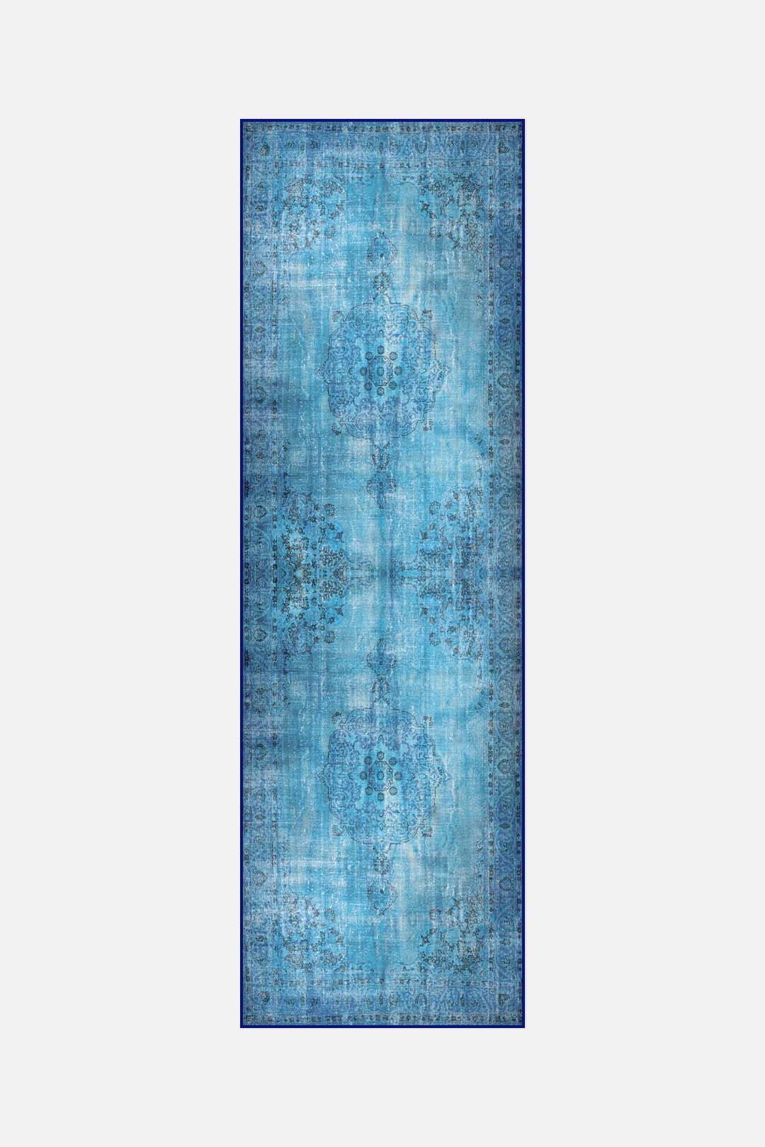 teppana-azurro-vintage-teppich-waschbarer-vintage-teppich-in-blau-gr-n-inkl-ruts image 5