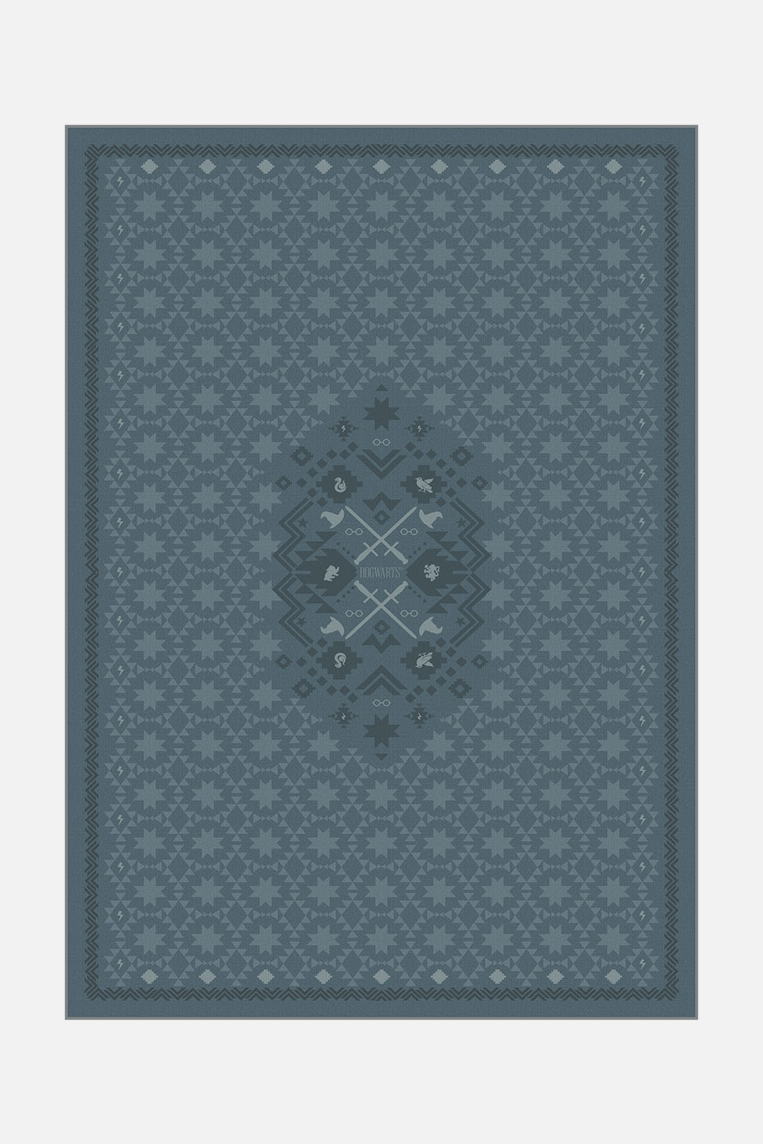 teppana-harry-potter-duell-blau-teppich-waschbarer-kinder-teppich image 1