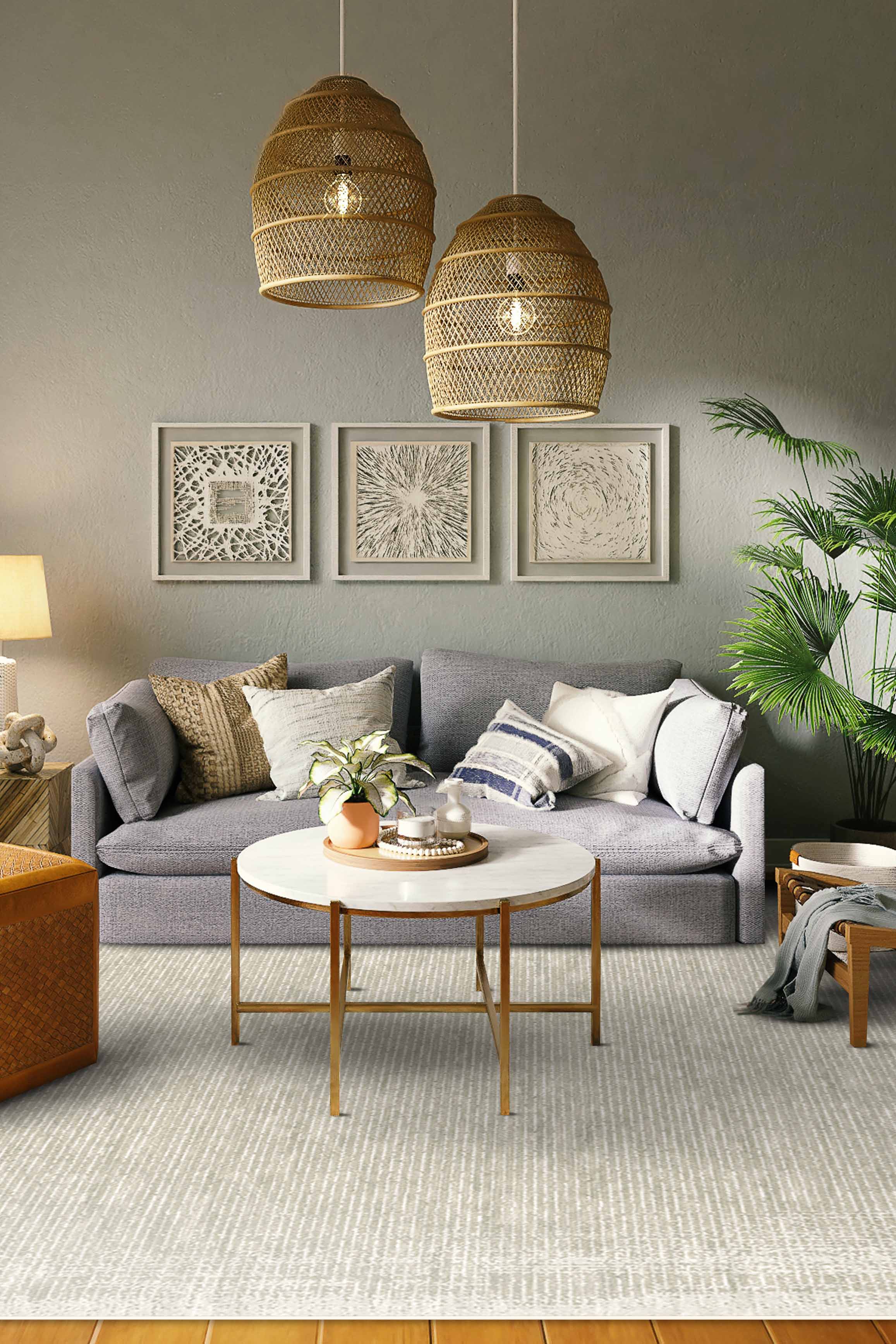 teppana-samara-licht-teppich-waschbarer-indoor-teppich-grau-silber-modern-inkl-r image 4