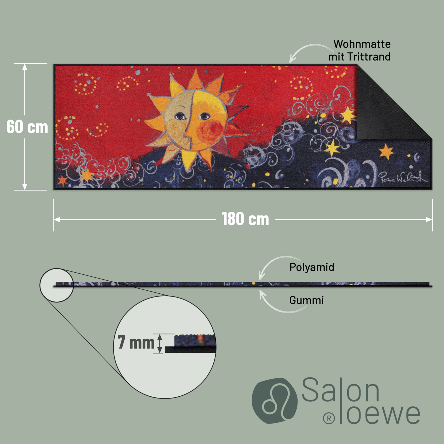 salonloewe-sole-nuovo-fu-matte-halbrund-60-x-180-cm-sonnendesign-rutschfest-wasc image 4