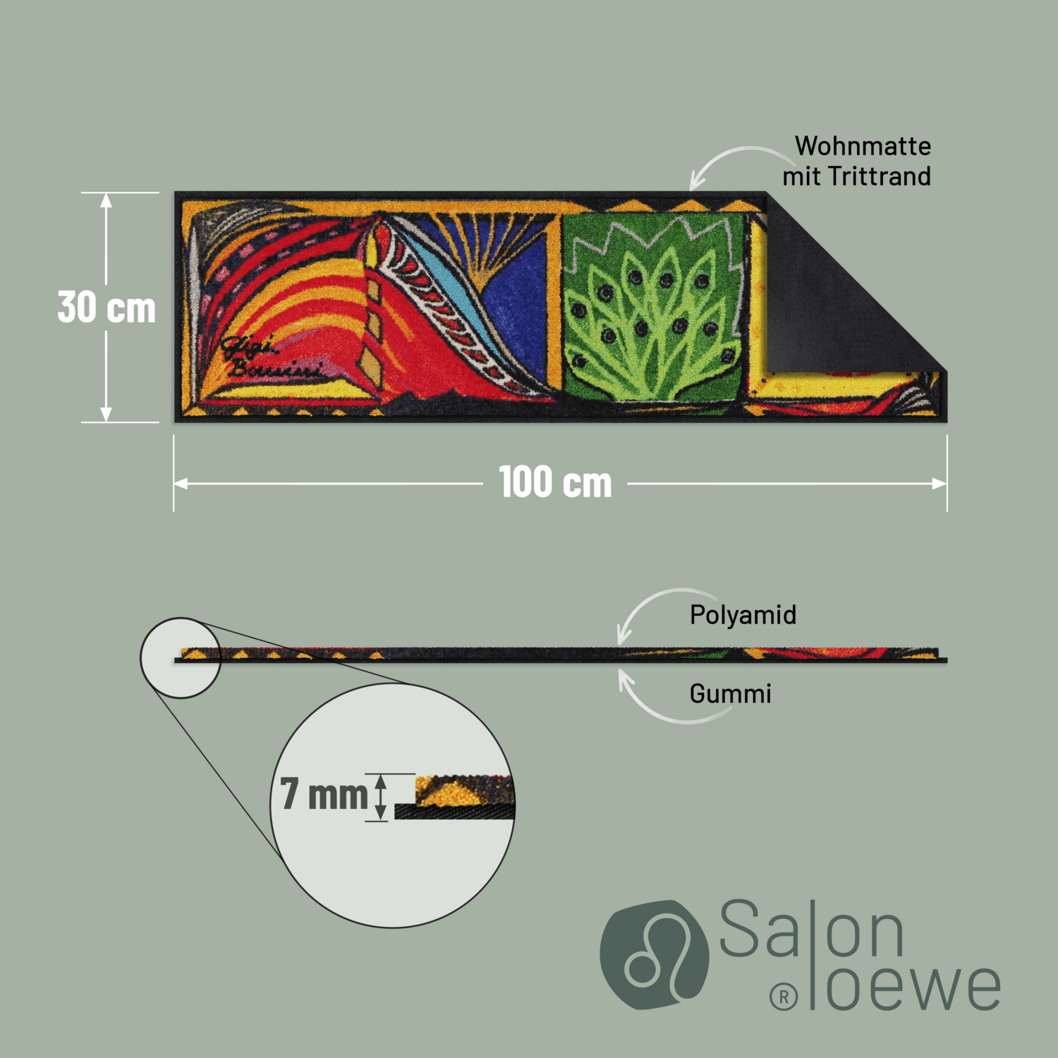 salonloewe-gemelli-teppich-waschbare-schmutzfangmatte-30-x-100-cm-polyamid-rutsc image 4