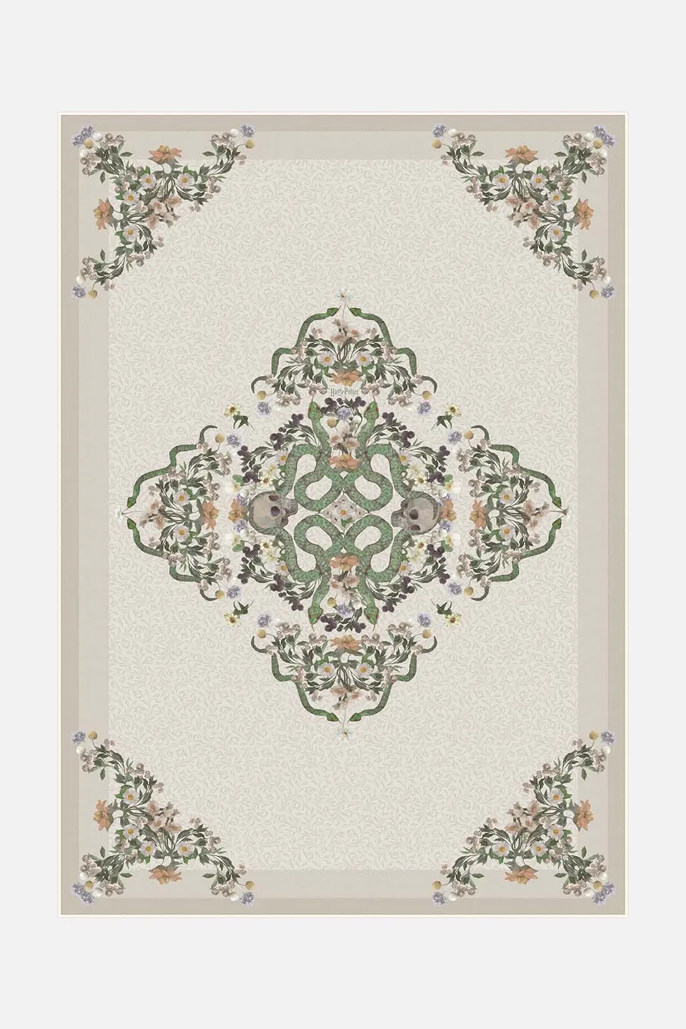 teppana-harry-potter-schlangen-sand-waschbarer-teppich image 1
