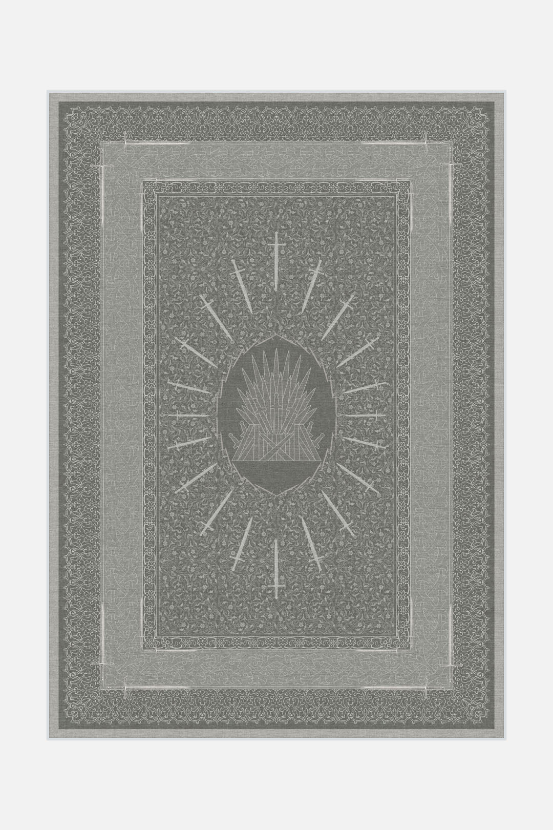 teppana-game-of-thrones-silber-teppich-waschbarer-teppich-im-got-design-grau-sil image 1