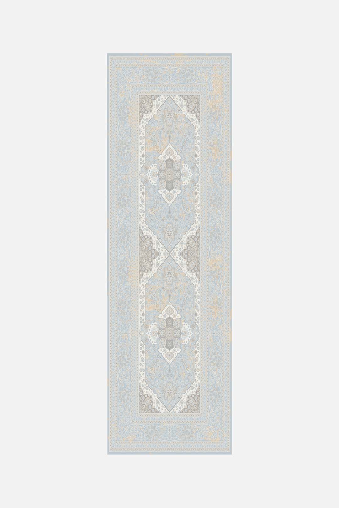 teppana-mahan-taubengrau-teppich-klassischer-waschbarer-teppich-in-grau-blau-ink image 5