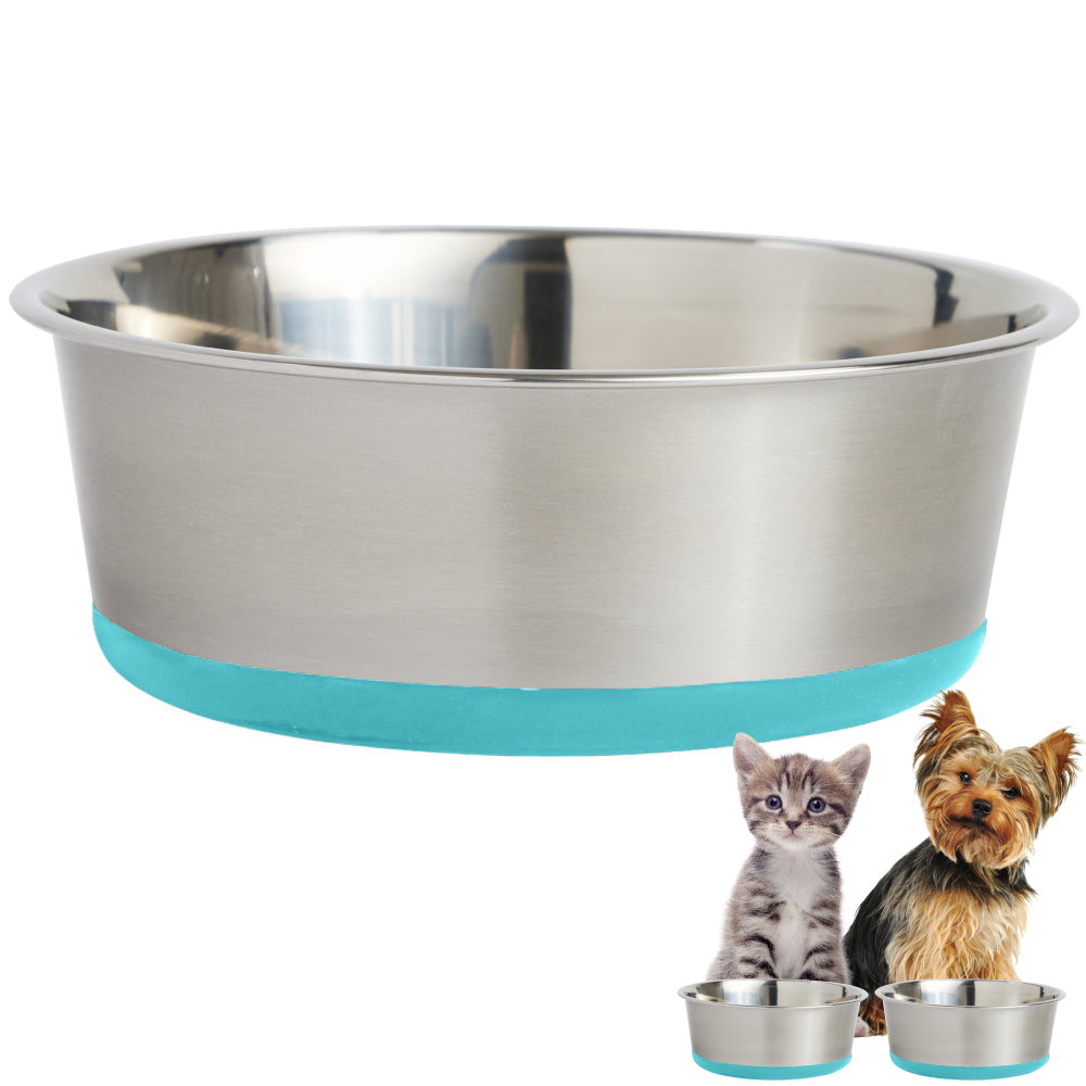 gorilla-grip-stainless-steel-dog-bowl-hundenapf-einzeln image 5