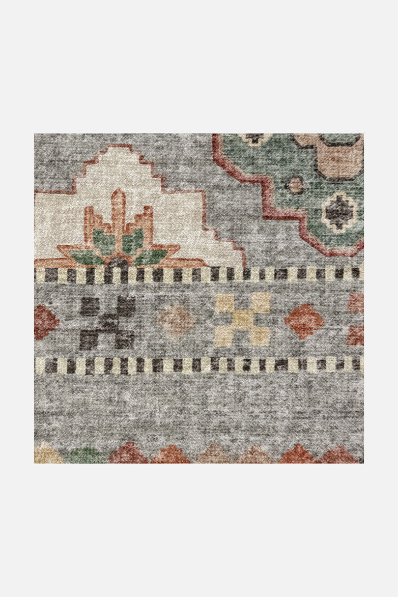 teppana-noura-graphit-waschbarer-teppich-boho-geometrisch image 3