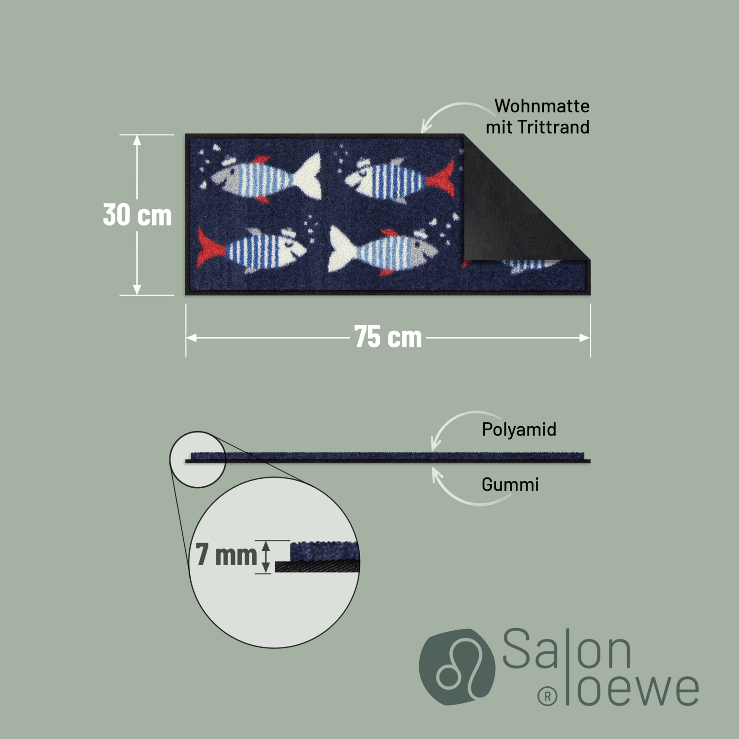 salonloewe-sailor-fish-minimatte-30-x-75-cm-waschbare-fu-matte-blau-rutschfest image 4
