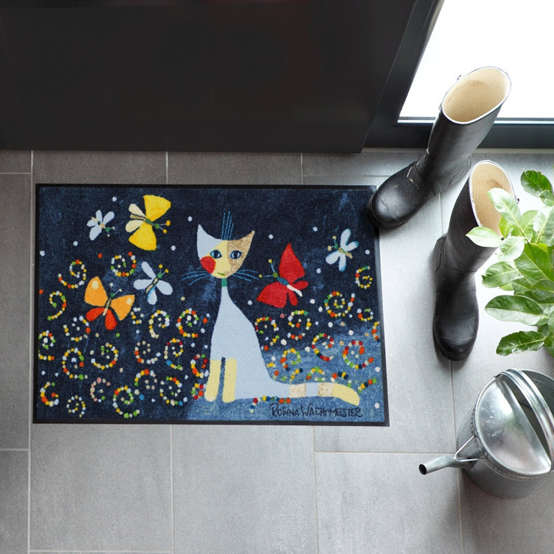 salonloewe-danza-delle-farfalle-eingangsmatte-50-x-75-cm-schmetterlings-design-m image 2