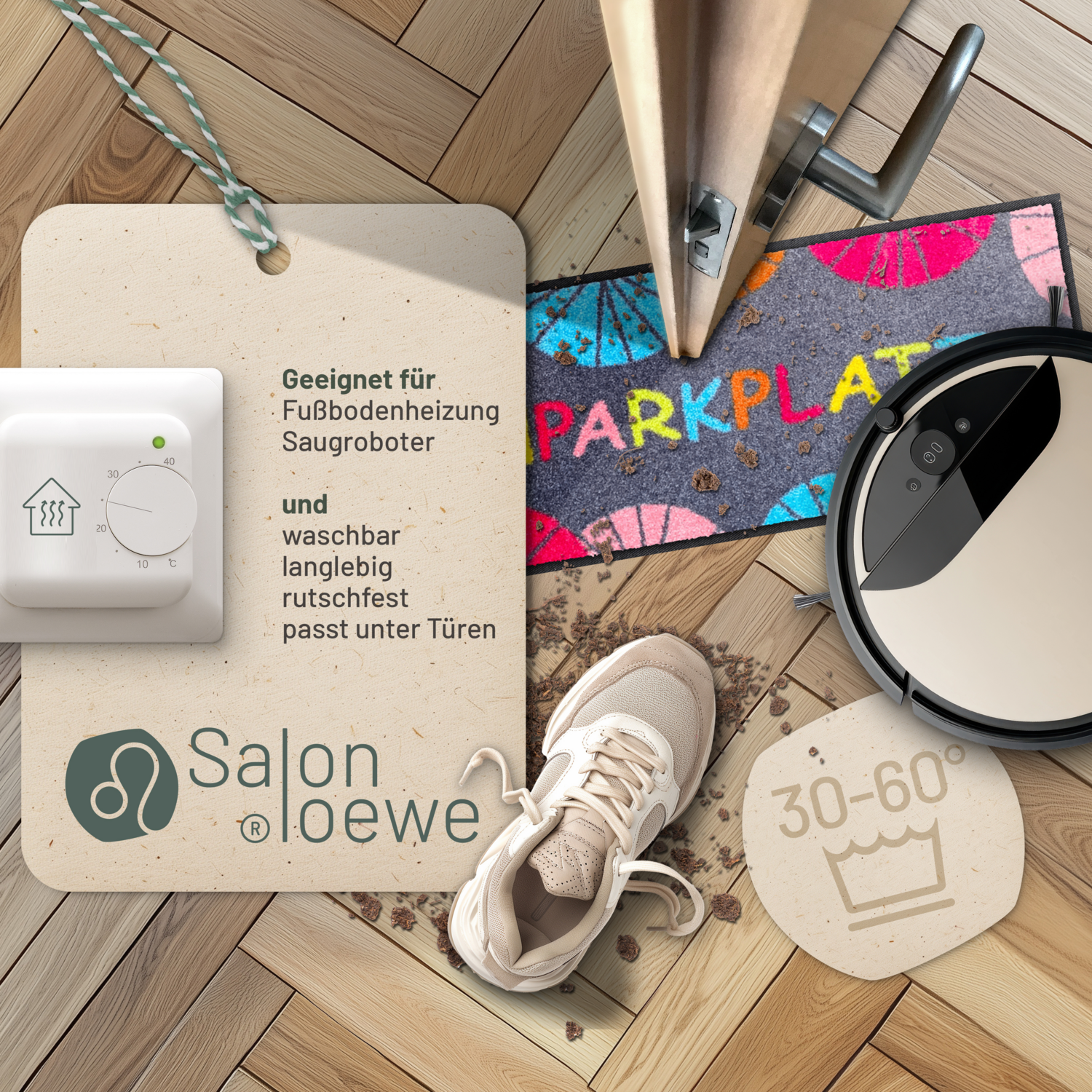 salonloewe-schuhparkplatz-umbrella-minimatte-30-x-100-cm-bunte-buchstaben-matte- image 3