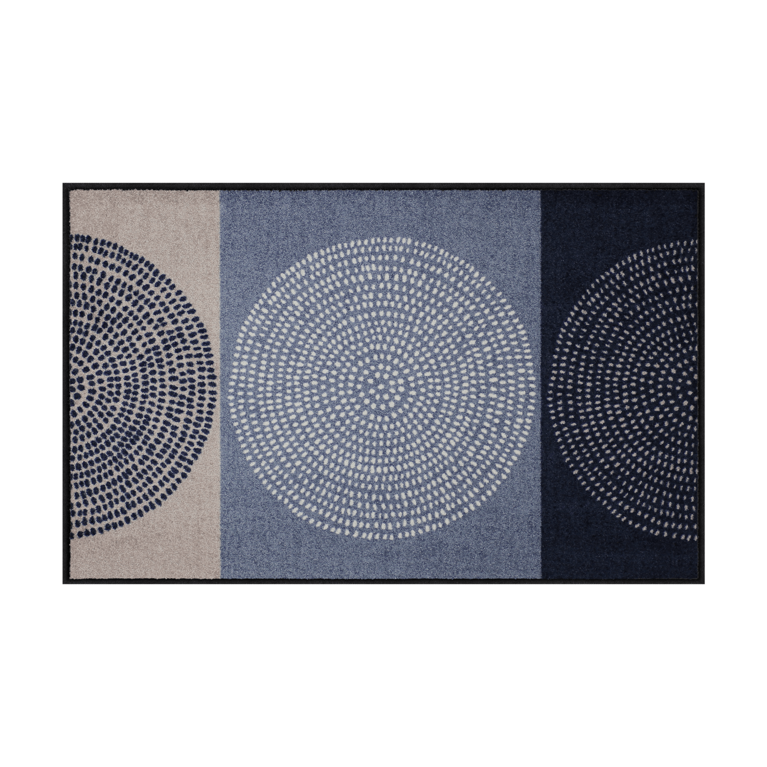 salonloewe-nestor-denim-teppich-75-x-120-cm-waschbarer-designer-teppich-in-beige image 1