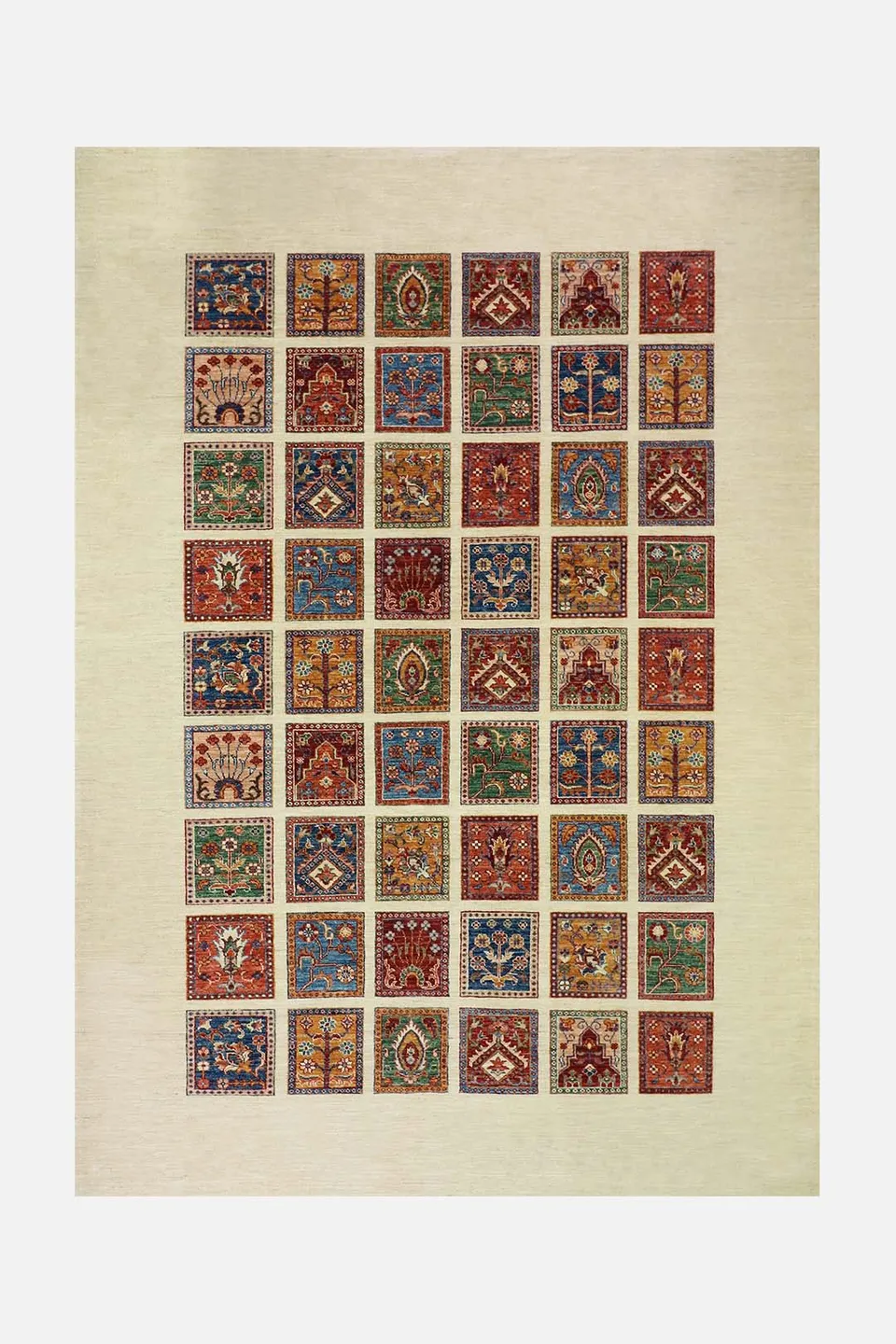 teppana-mosaik-terra-teppich-waschbarer-teppich image 1