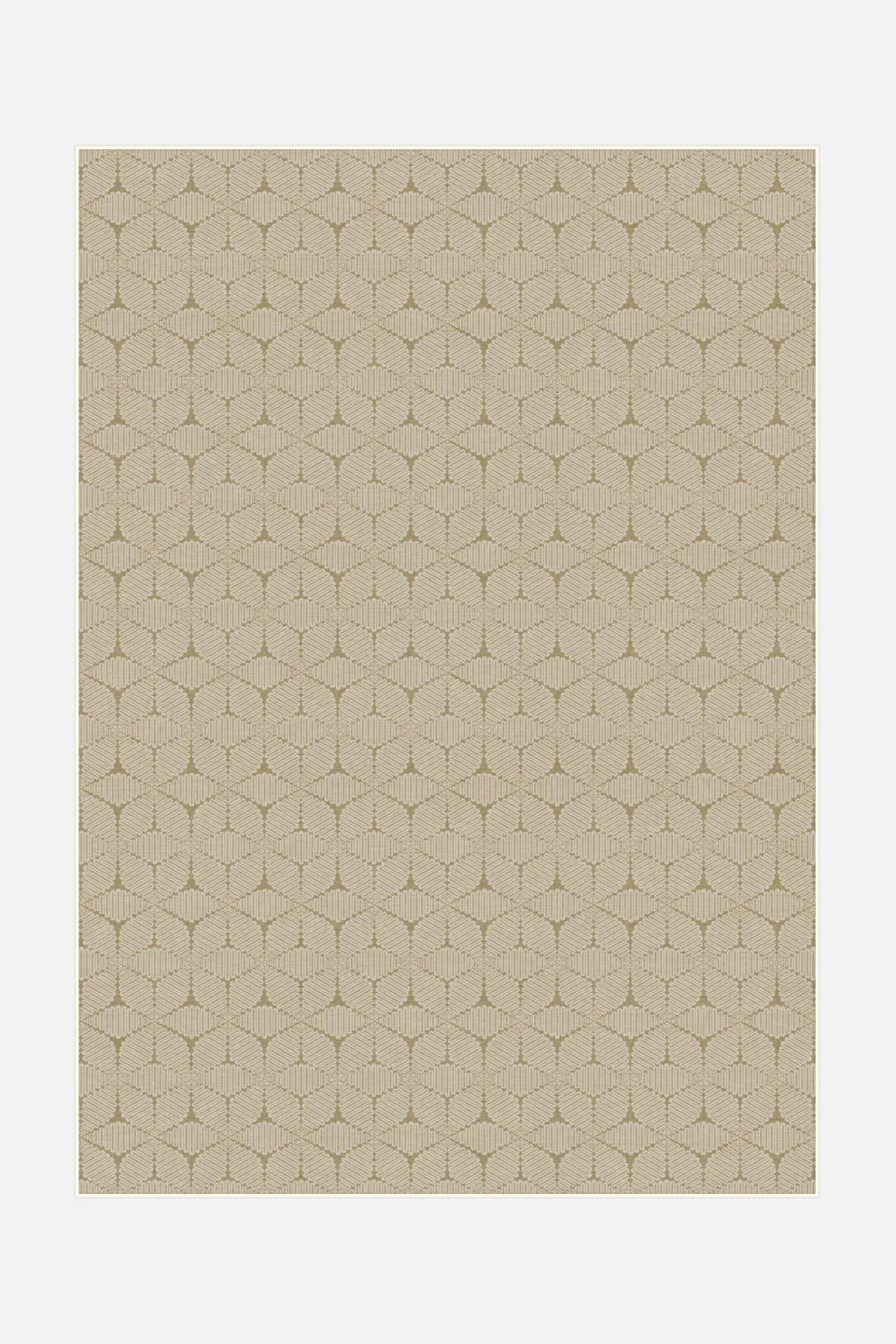 teppana-flockentanz-mandel-teppich-waschbarer-indoor-teppich-mit-geometrischem-m image 1