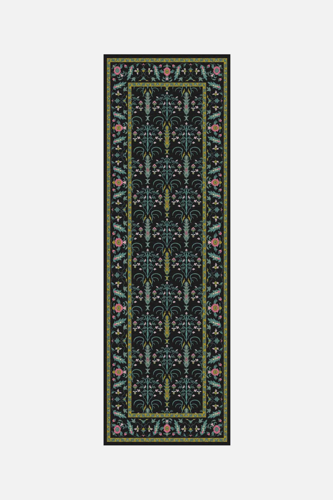 teppana-eve-kaleido-teppich-waschbarer-designteppich-blau-gr-n-modern image 5
