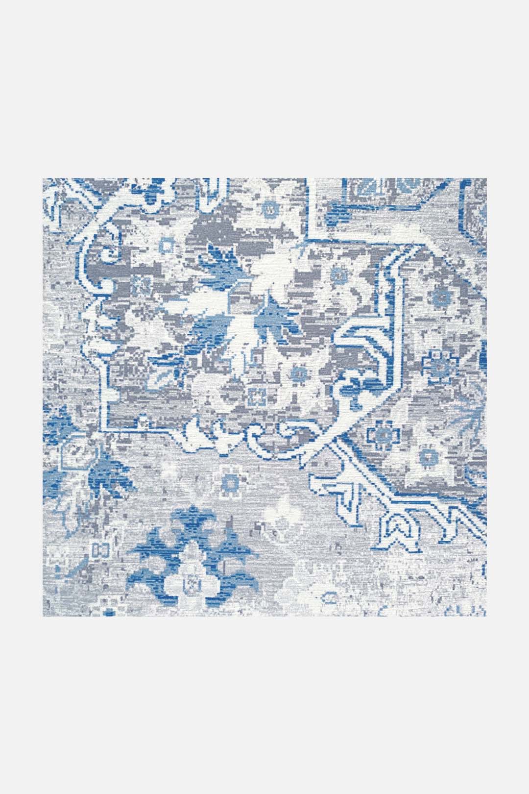 teppana-marie-vintage-teppich-waschbarer-indoor-teppich-in-blau-gr-n-inkl-rutsch image 7