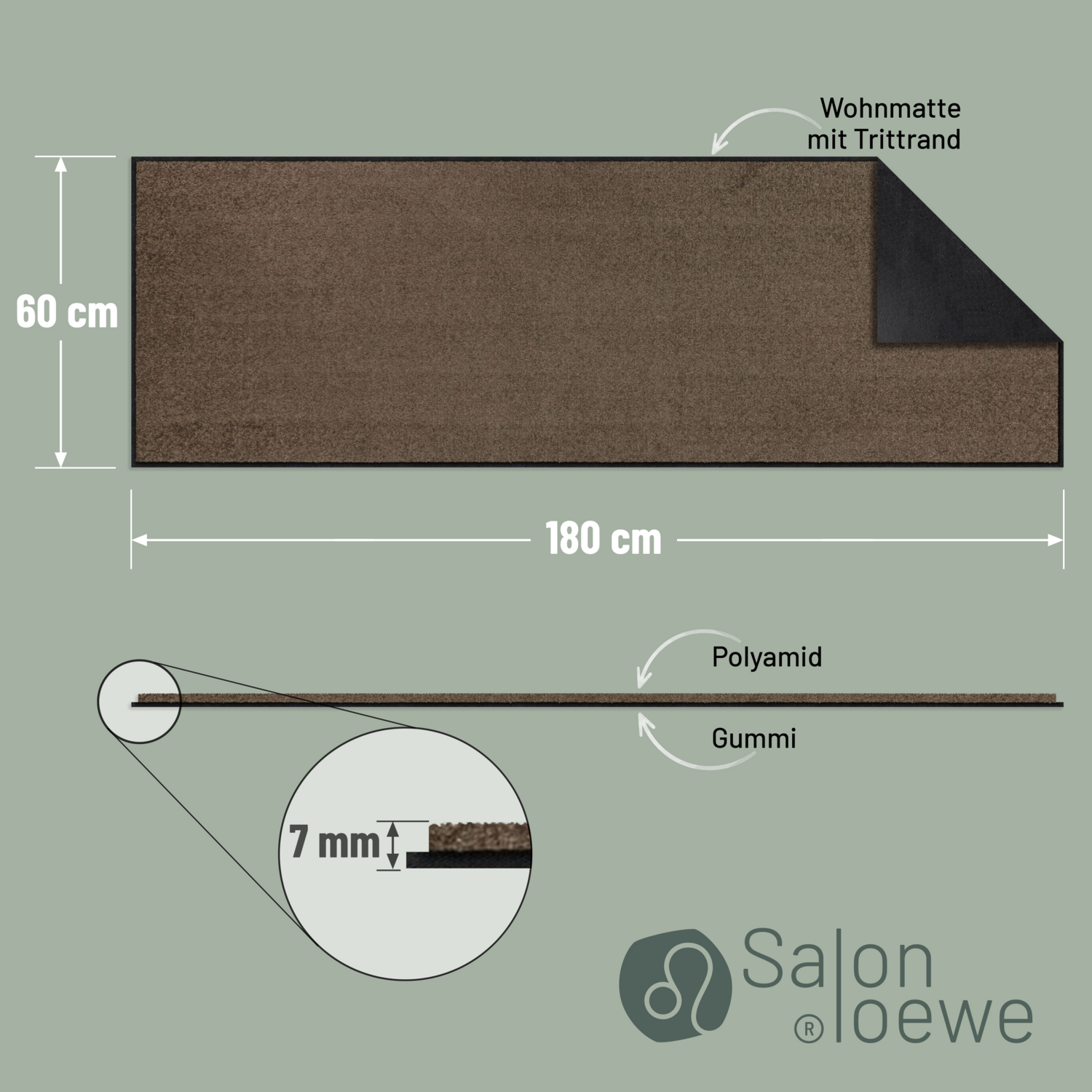salonloewe-taupe-l-ufer-60-x-180-cm-waschbare-schmutzfangmatte-aus-polyamid-made image 3
