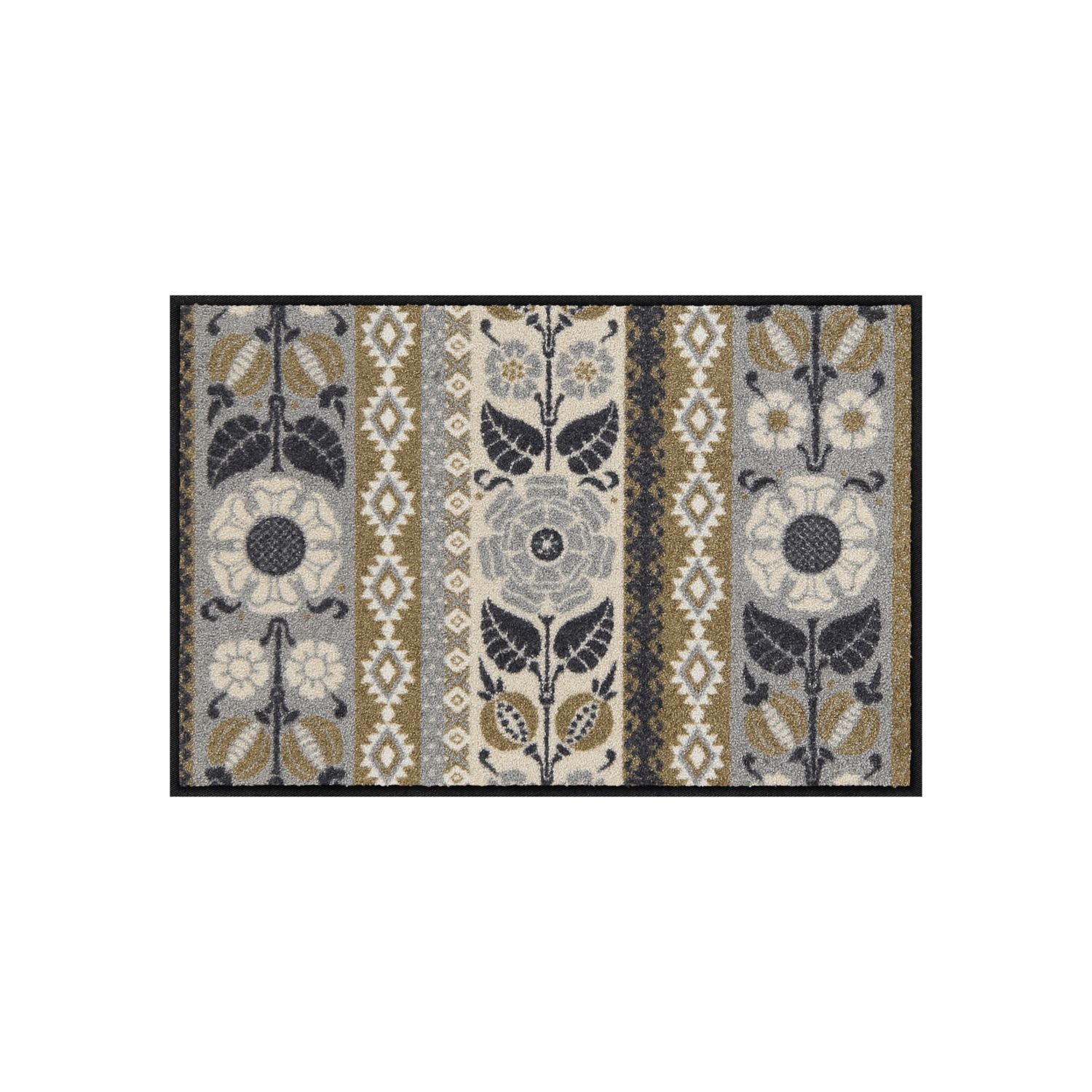 salonloewe-bohemian-stripes-taupe-eingangsmatte-50-x-75-cm image 1