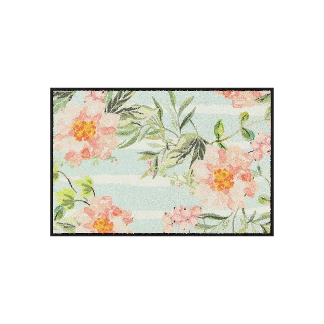 salonloewe-floral-stripes-blue-eingangsmatte-50-x-75-cm-polyamid-rutschfest-made image 1