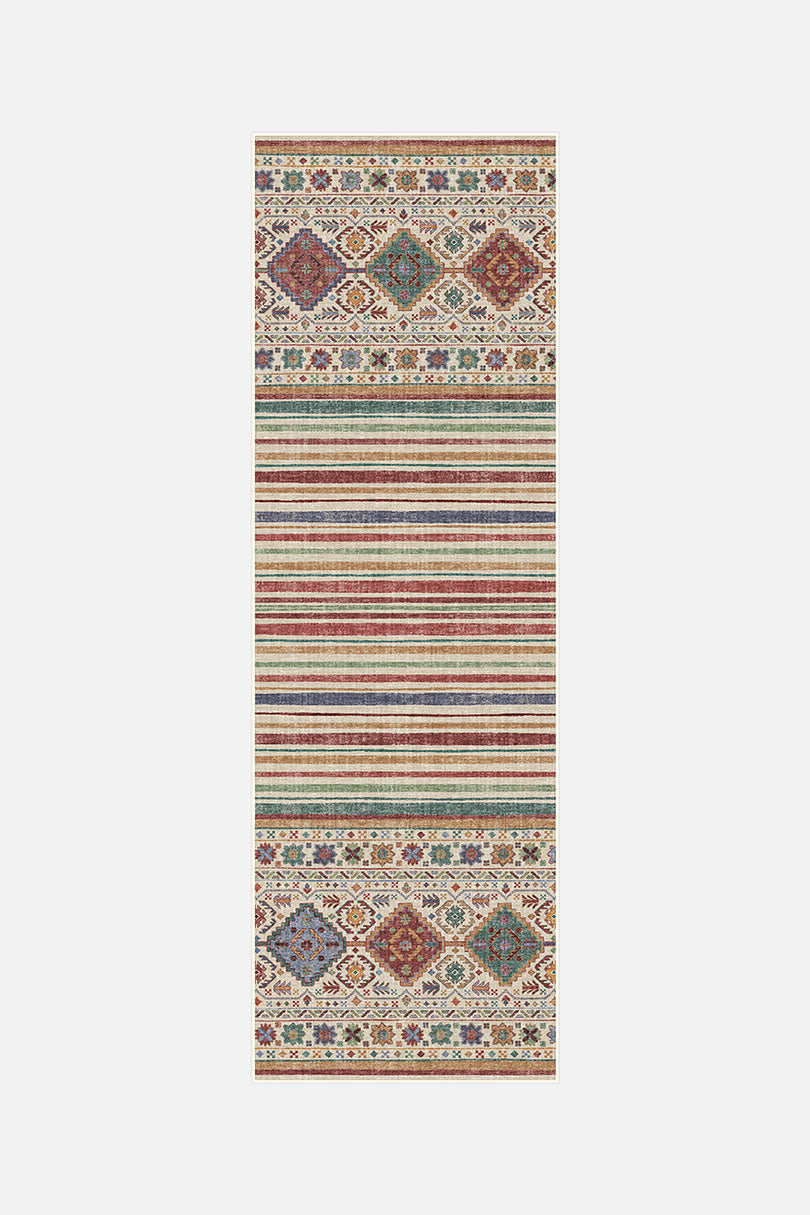 teppana-samira-bunt-teppich-waschbarer-indoor-teppich-mit-rutschfester-matte-meh image 5