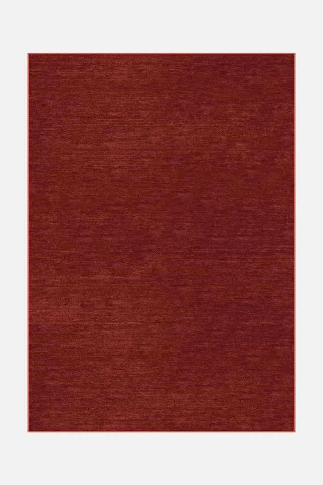 teppana-elif-rubin-waschbarer-teppich-rot image 1