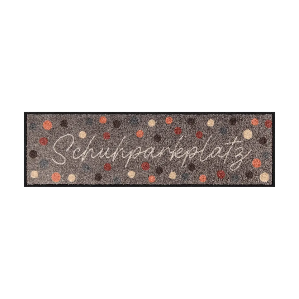 salonloewe-schuhparkplatz-dots-minimatte-30-x-100-cm-schmale-waschbare-flurmatte image 1