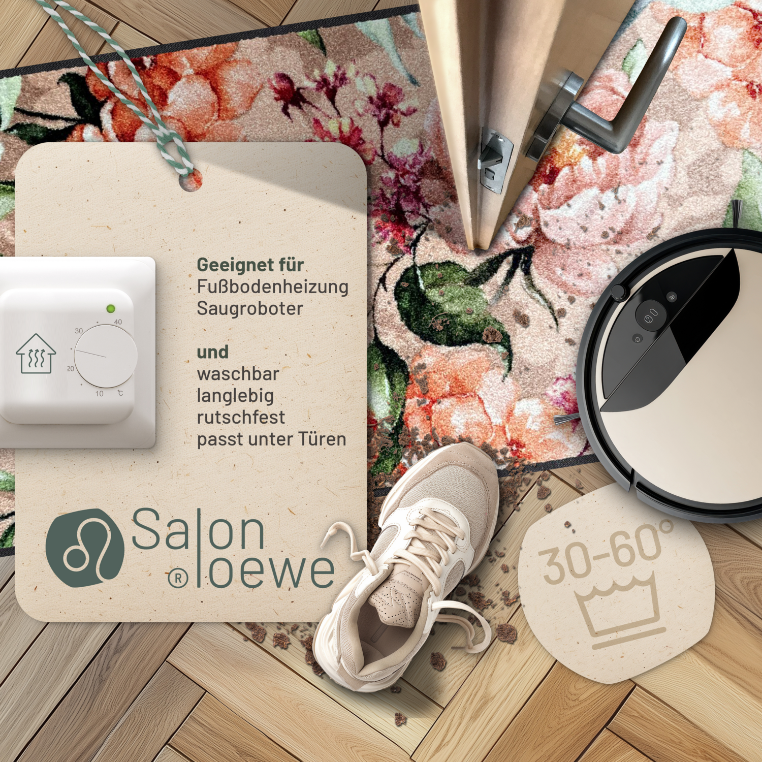 salonloewe-florina-spring-l-ufer-75-x-150-cm-waschbarer-blumen-teppich-mit-rutsc image 3