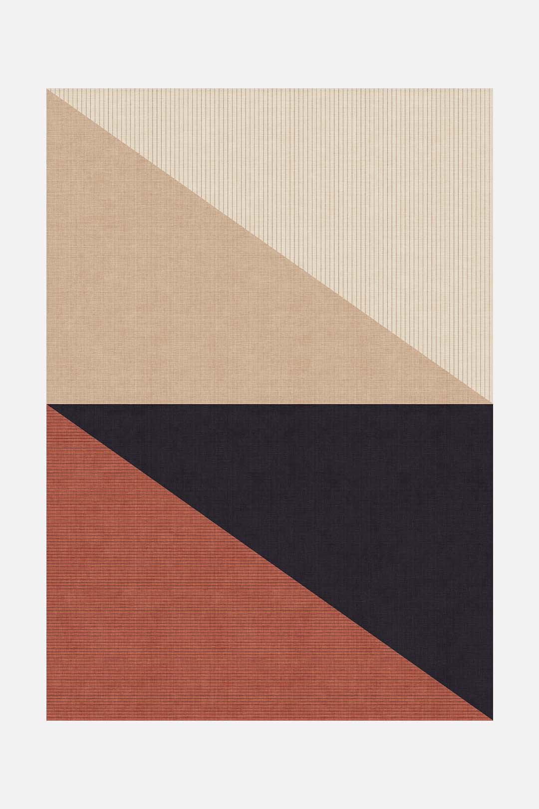 teppana-nala-geo-teppich-waschbarer-designer-teppich-geometrisches-muster-in-bei image 1
