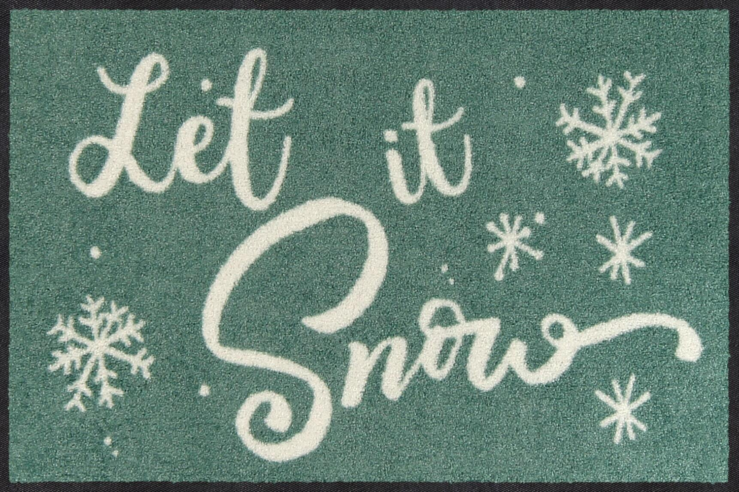 salonloewe-let-it-snow-jade-eingangsmatte-45-x-70-cm image 1