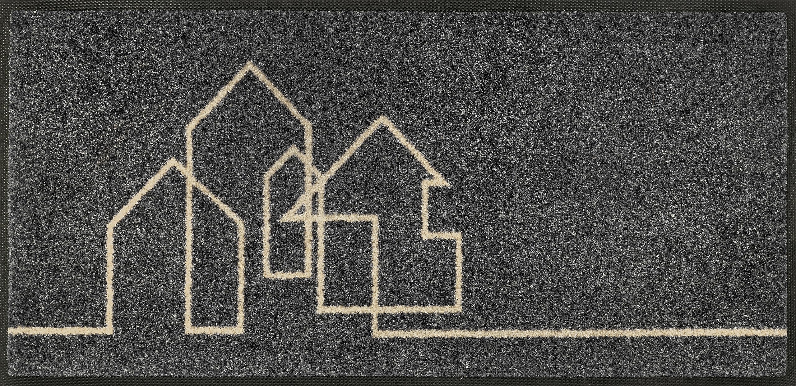 wash-dry-fu-matte-linestreet-grau-35x75-cm image 1