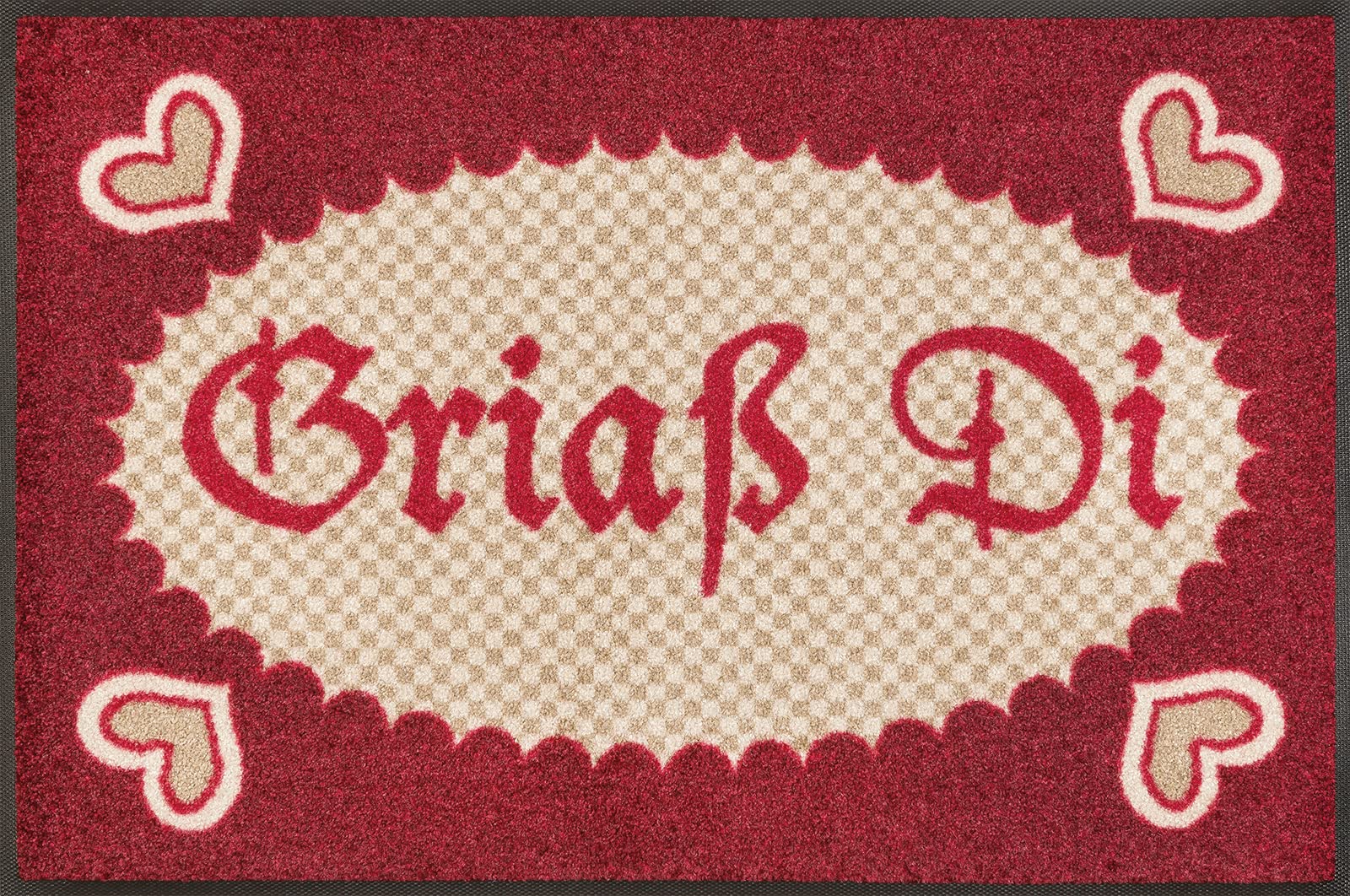 wash-dry-fu-matte-gria-di-50x75-cm-mehrfarbig-waschbar image 1