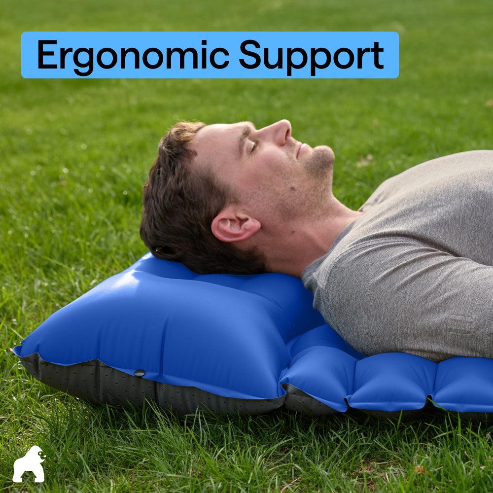gorilla-grip-inflatable-sleeping-mat-aufblasbare-isomatte-8-9-cm image 7