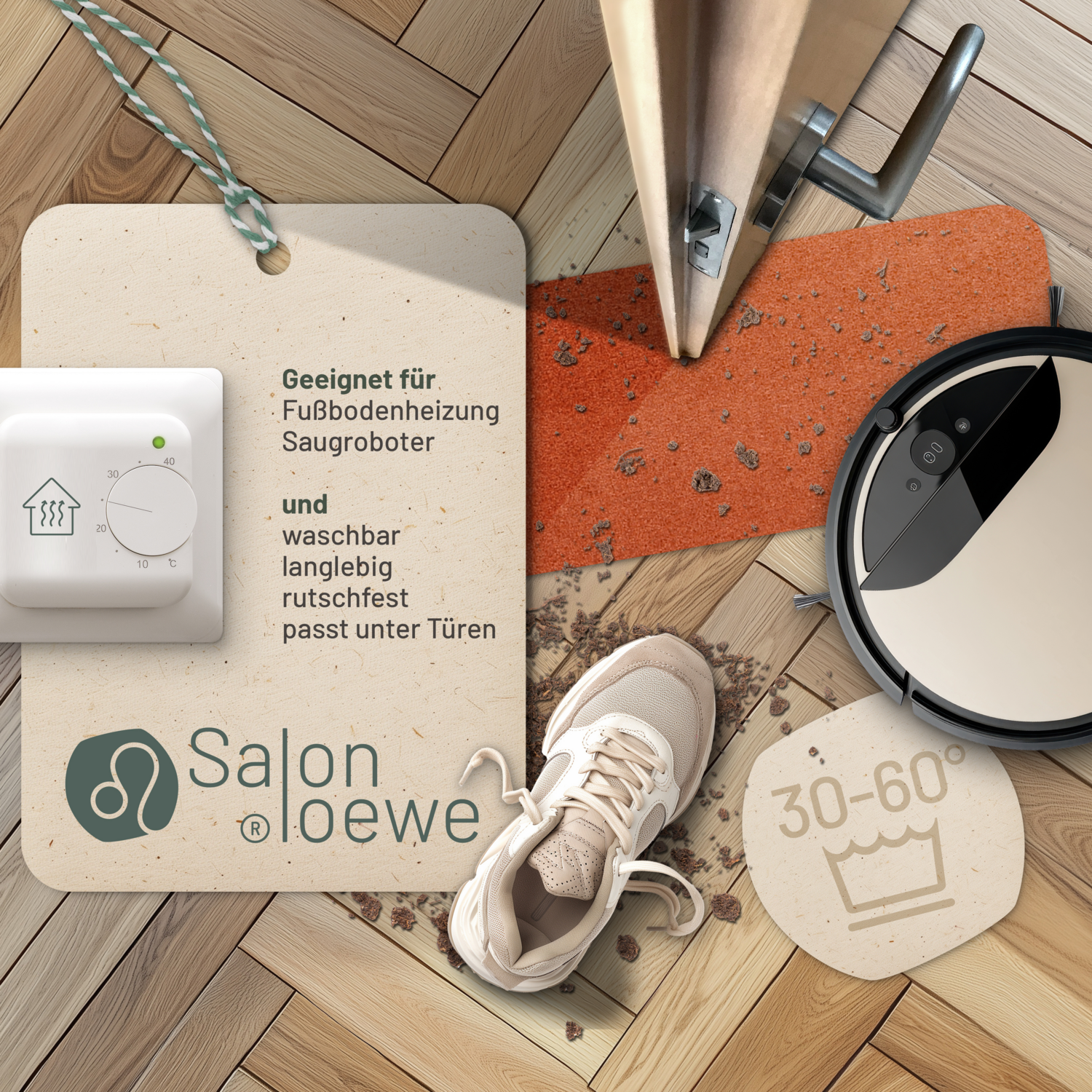 salonloewe-cayenne-halb-rund-30-x-100-cm-halbrunde-waschbare-fu-matte-in-terrako image 2