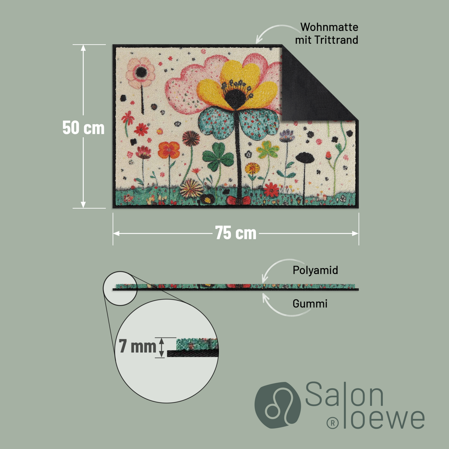salonloewe-fantasy-flower-eingangsmatte-50-x-75-cm-waschbare-fu-matte-mit-blumen image 4