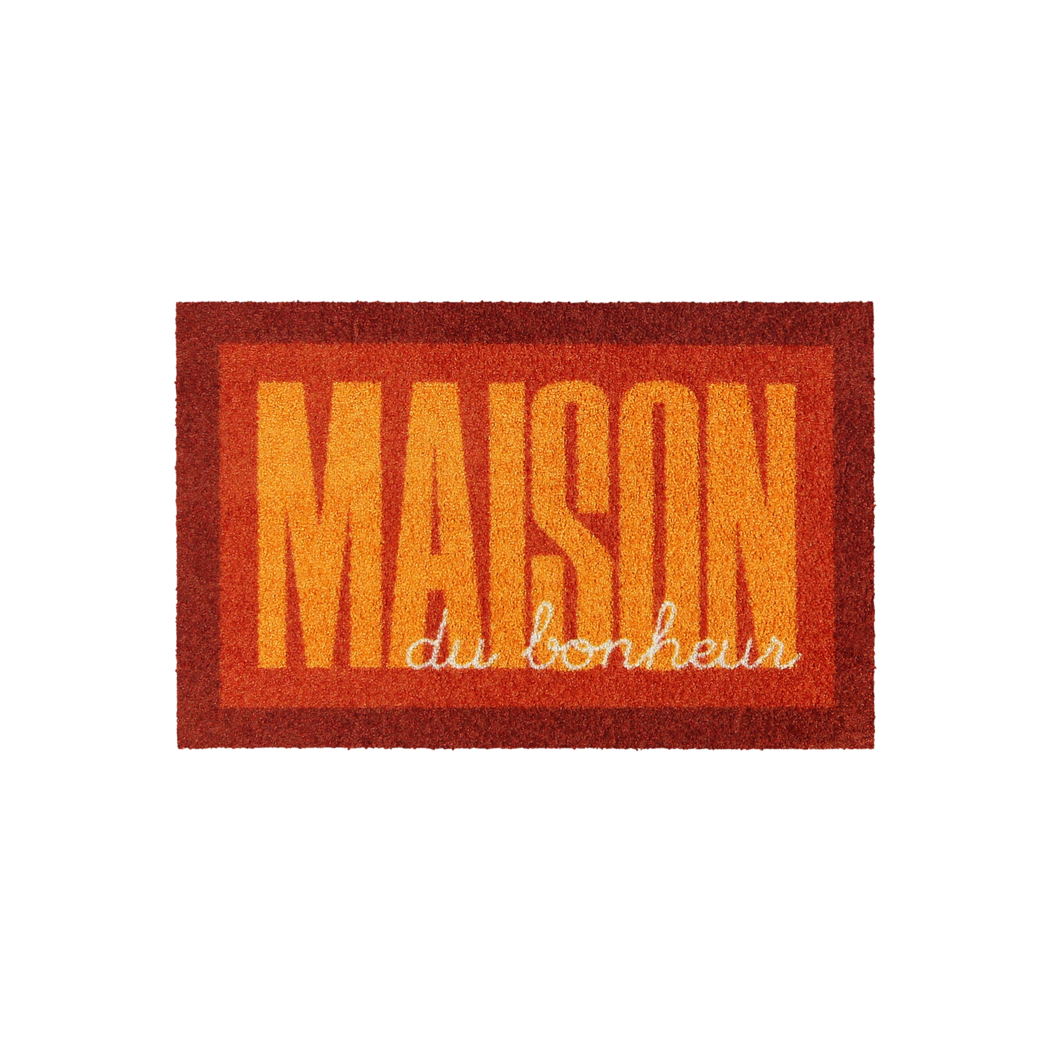 salonloewe-maison-frame-eingangsmatte-45-x-70-cm-in-orange-rutschfeste-schmutzfa image 1
