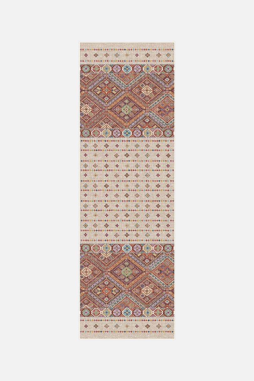 teppana-leila-bunt-teppich-waschbarer-mehrfarben-teppich-im-boho-stil-mit-rutsch image 5