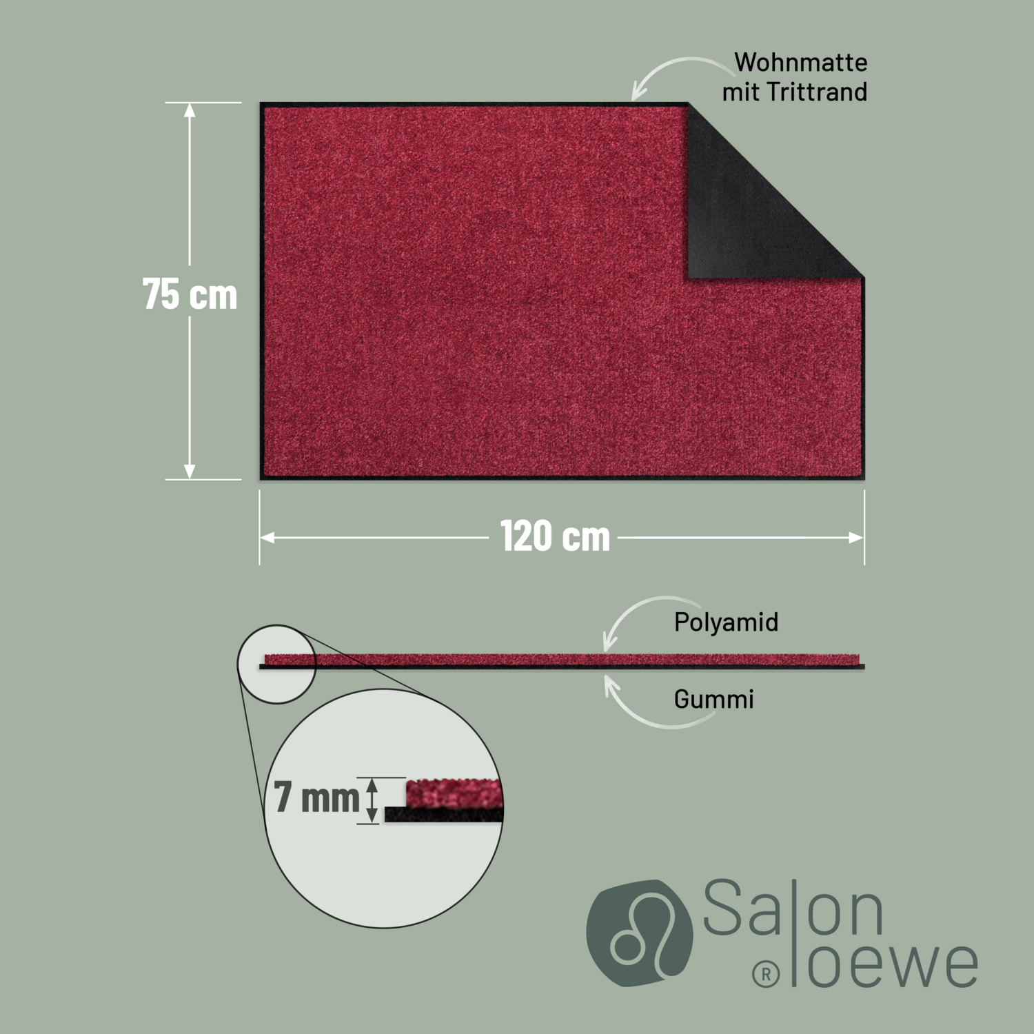 salonloewe-weinrot-teppich-75-x-120-cm image 4