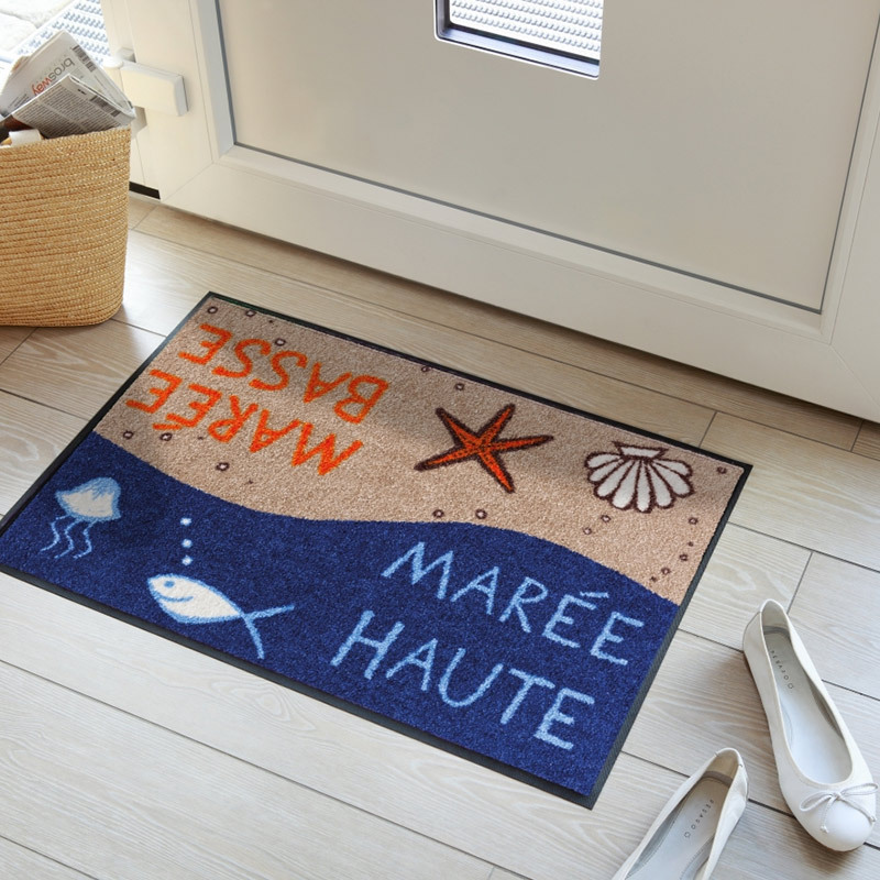 salonloewe-maree-eingangsmatte-50-x-75-cm-maritime-schmutzfangmatte-mit-strand-u image 2